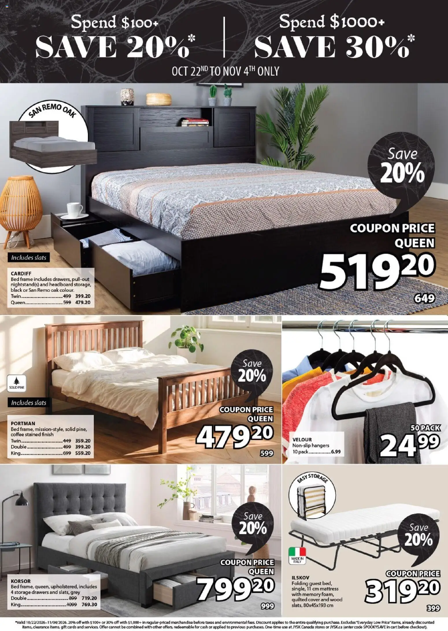 JYSK flyer valid from Oct 22, 2026 | Page: 7