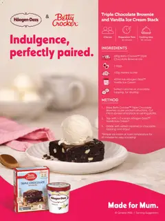 Preview of Woolworths Fresh Ideas magazine - valid from 01.05.2026 | Page: 86 | Products: Eggs, Chocolate, Cream, Ice cream