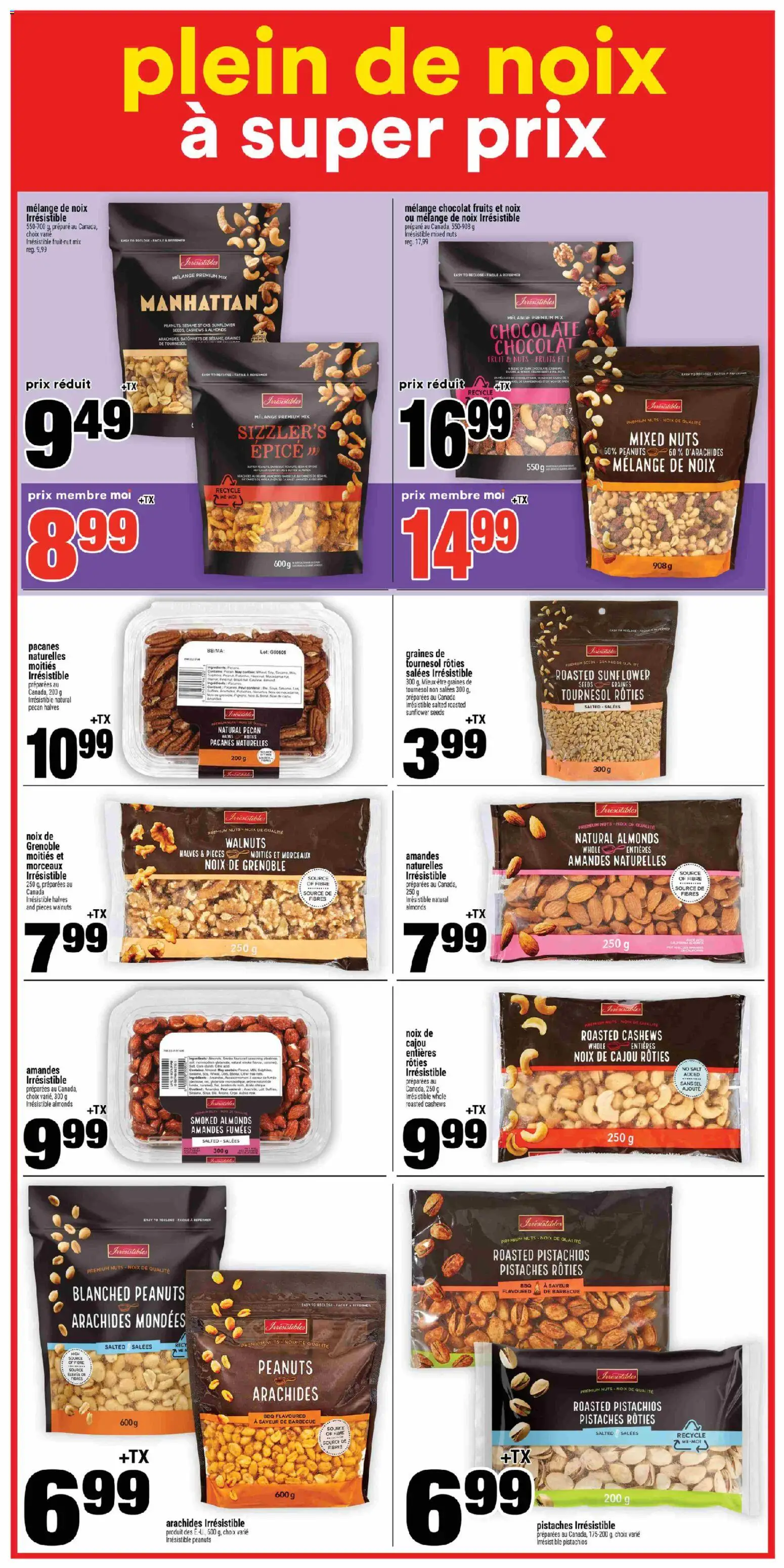 Super C flyer valid from Jul 2, 2026 | Page: 11 | Products: Nuts, Chocolate