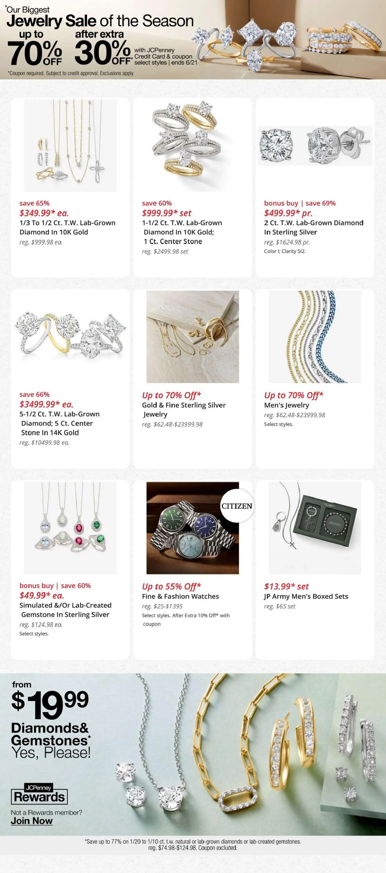 JCPenney Weekly Ad - valid from 08.06.2026 | Page: 6 | Products: Watches