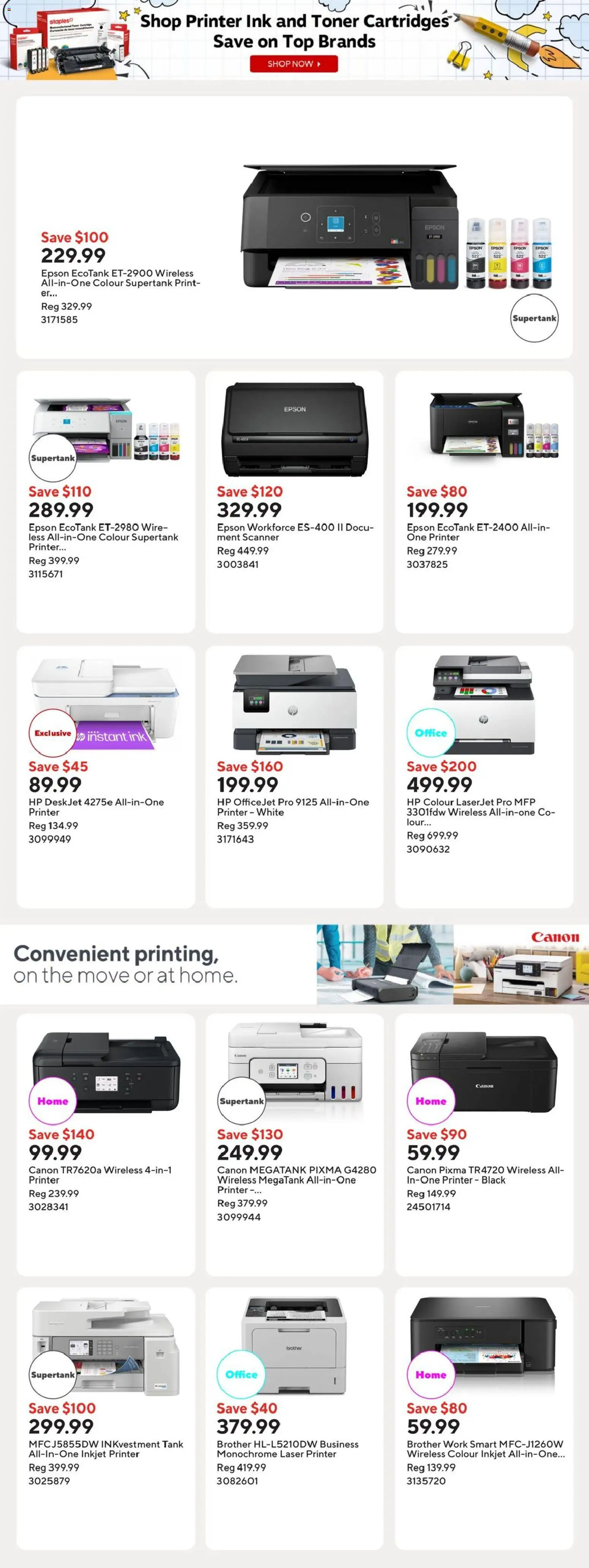 Staples flyer valid from Aug 14, 2026 | Page: 11