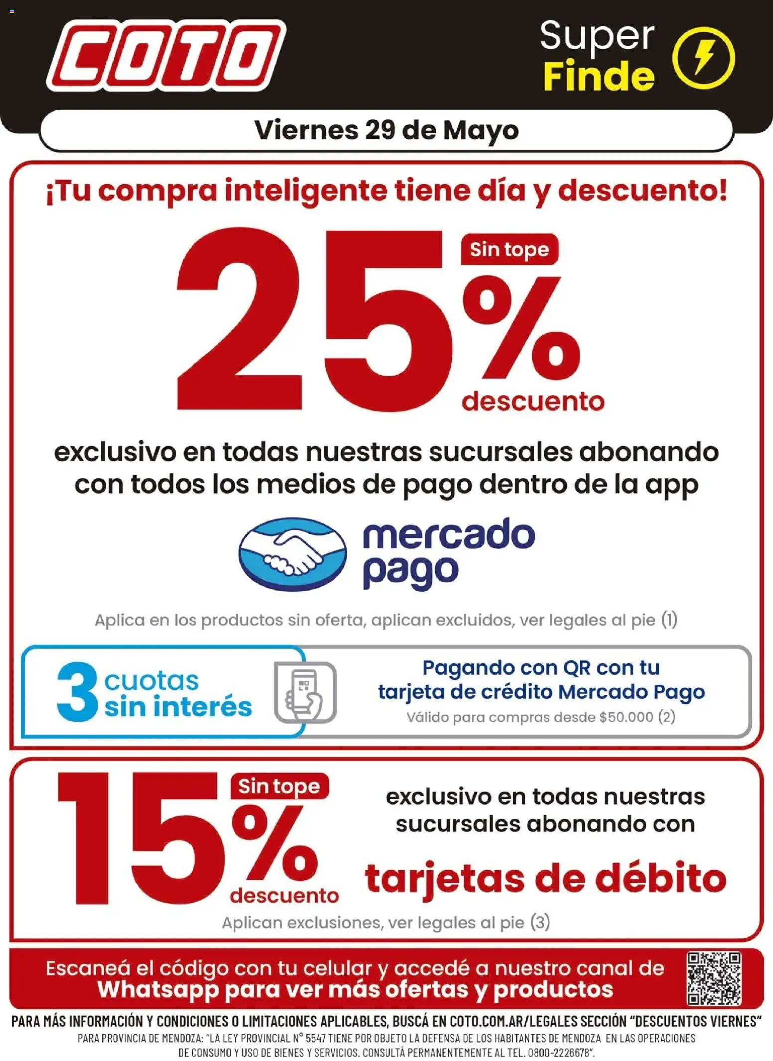 Coto - Descuento │ válido desde el 29.05.2026 | Página: 1