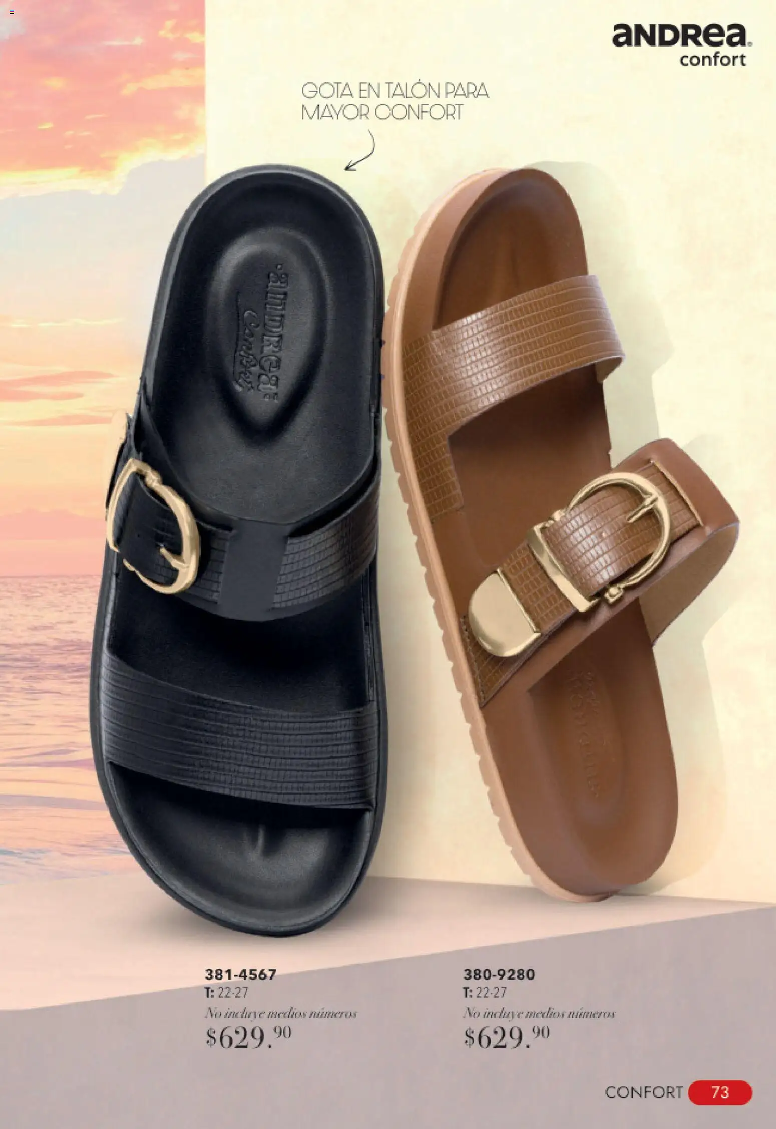 Nuevas ofertas de Andrea válidas en toda la República Mexicana desde el 23/08/2026. ¡Encuentra las mejores ofertas en Andrea catálogo Tropical! | Página: 73