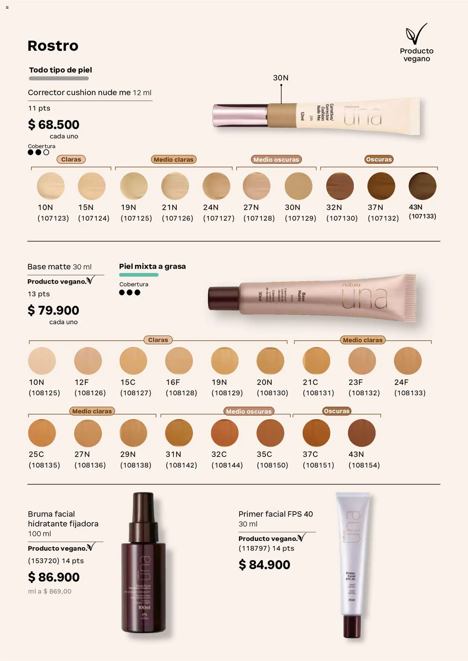 Natura revista - valida desde el 02/09/2026 | Página: 59 | Productos: Corrector