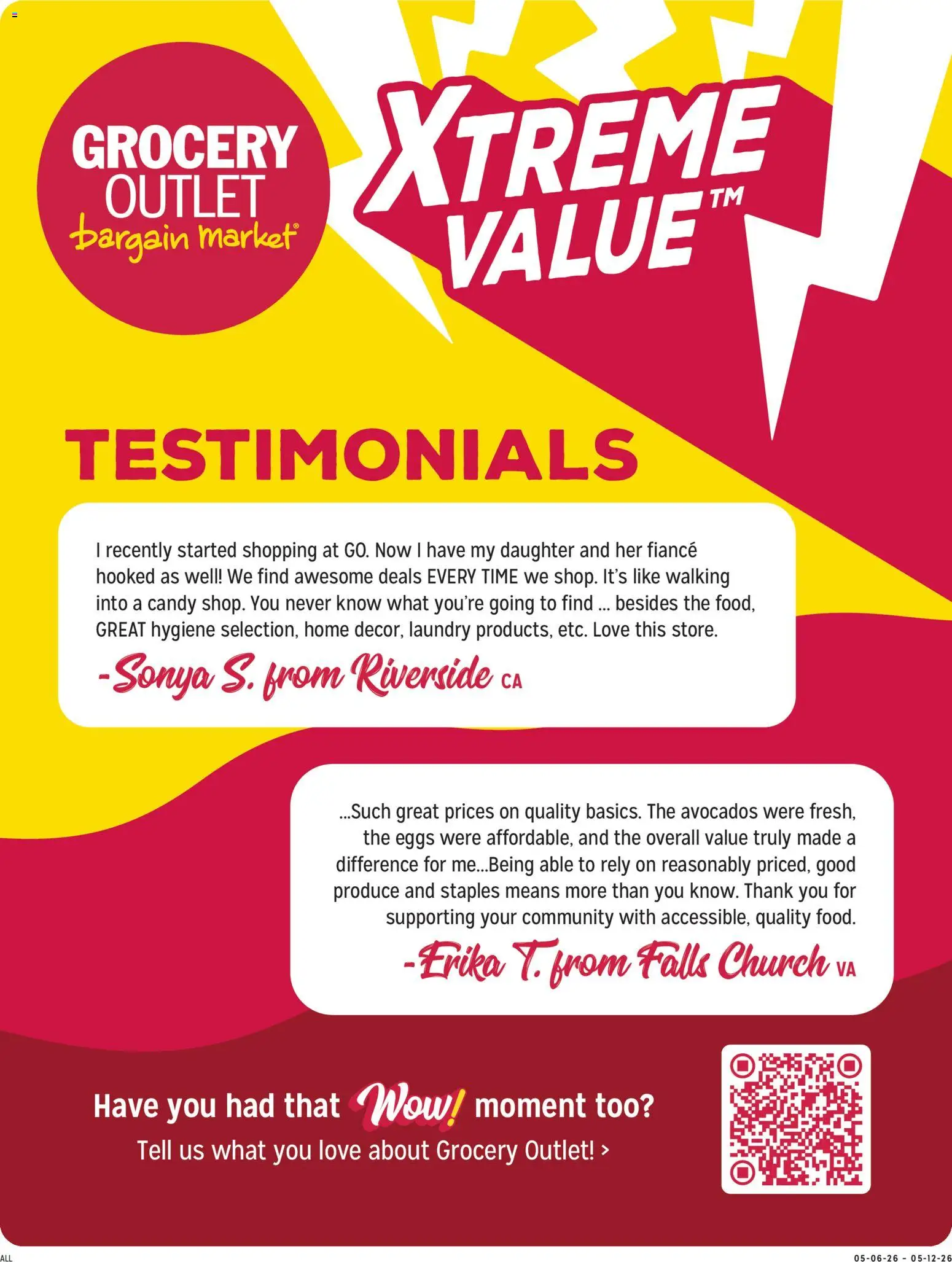 Grocery Outlet Weekly Ad - ID - valid from 06.05.2026 | Page: 5 | Products: Eggs