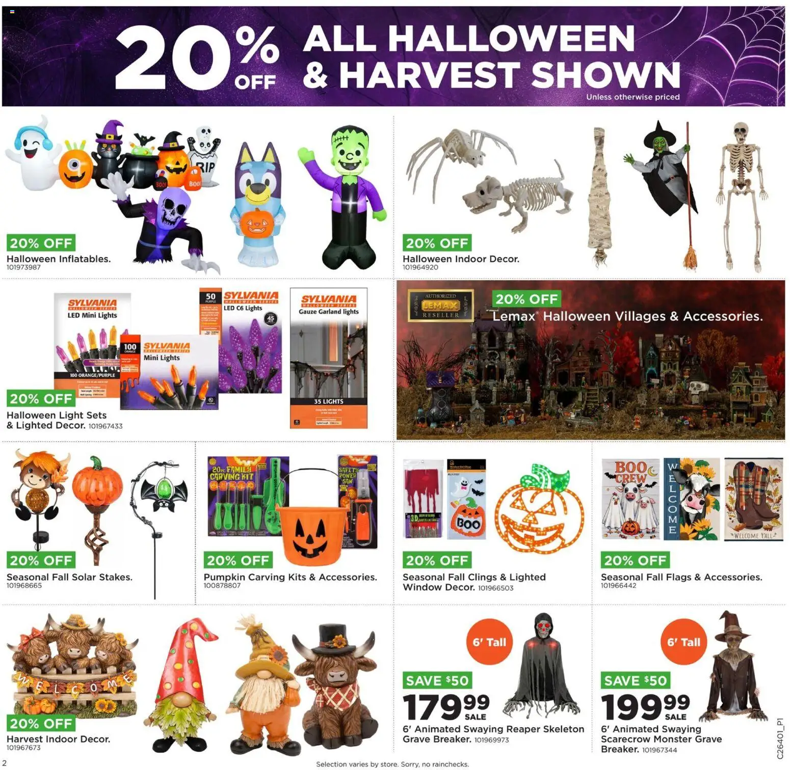 Mills Fleet Farm Weekly Ad - valid from 09/28/2026 | Page: 3 | Products: Pumpkin