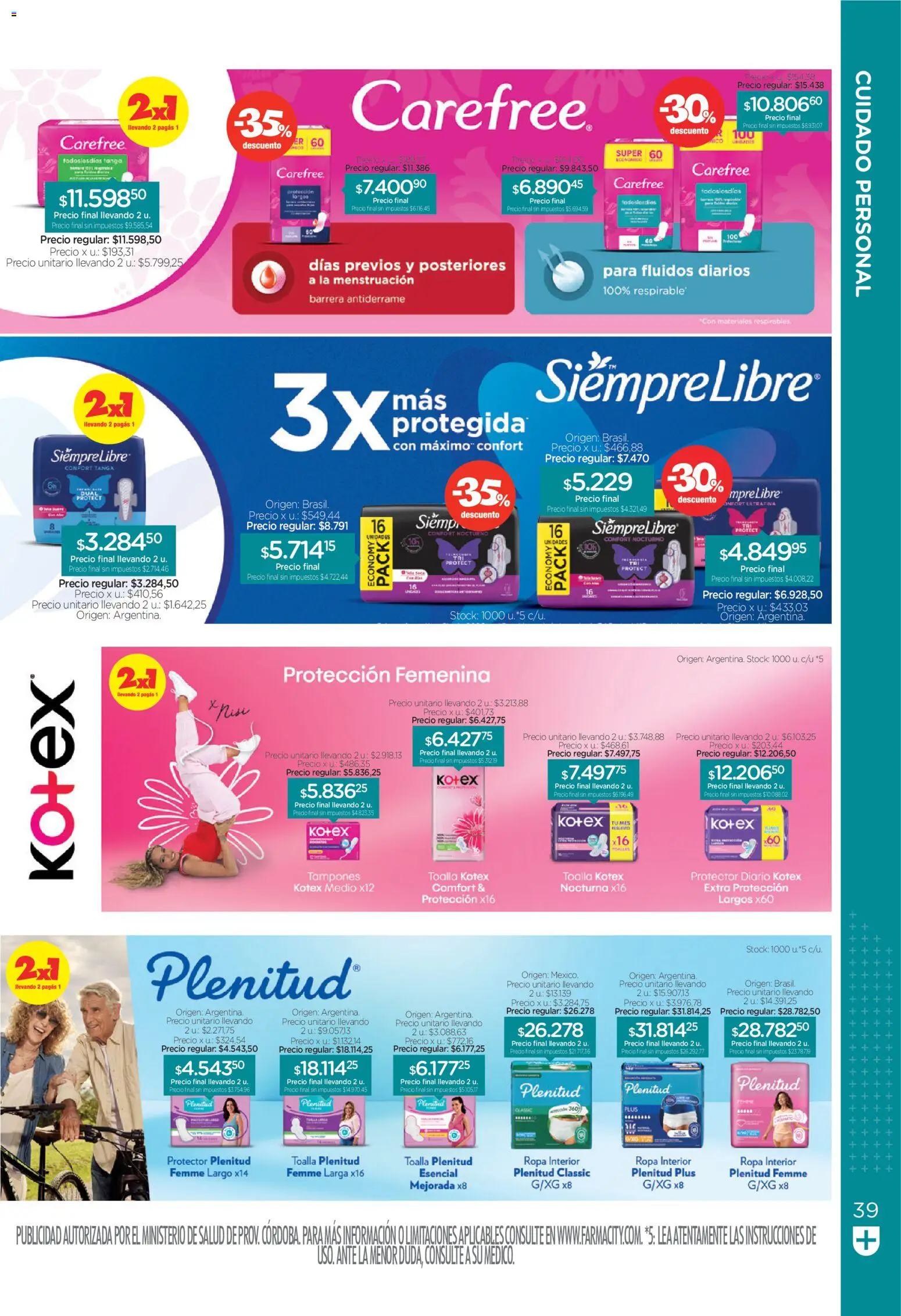 Farmacity catálogo │ válido desde el 01/10/2026 | Página: 39
