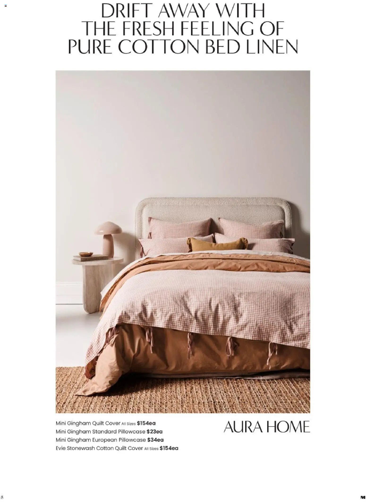 Myer catalogue - valid from 01/08/2026 | Page: 8 | Products: Linen, Bed