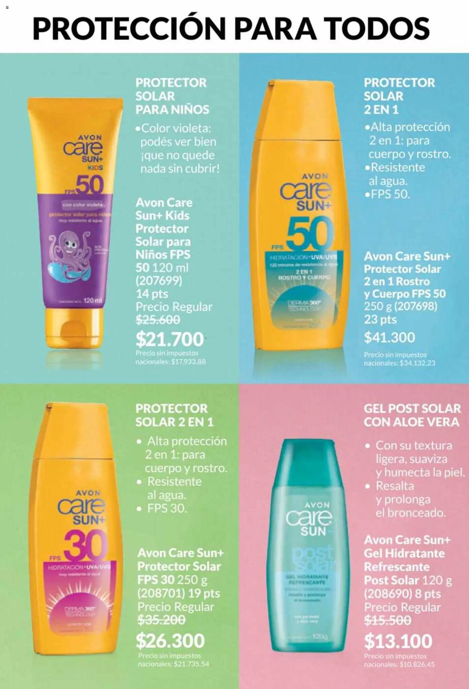 Catálogo AVON Campaña 5/2026 │ válido desde el 01.05.2026 | Página: 159 | Productos: Protector solar