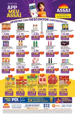 Assaí Atacadista ofertas - PB - Pré-Visualização do folheto da loja Assaí Atacadista, válido de 01/10/2026