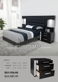 Vista previa de Muebles Troncoso catálogo, nuevo folleto de la tienda, válido en México a partir del 21.04.2026 | Página: 3 | Productos: Cabecera, Buró