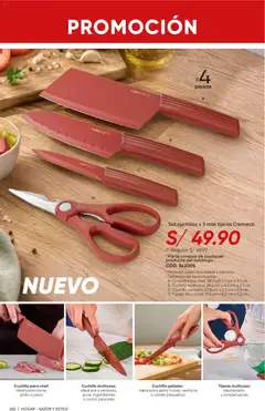 Vista previa de folleto Azzorti catálogo - Campaña 13 de la Azzorti válido desde 14/08/2026 | Página: 264 | Productos: Cortar, Cuchillos, Pescado, Verduras