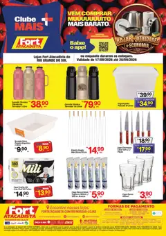 Fort Atacadista ofertas Bazar - Pré-Visualização do folheto da loja Fort Atacadista, válido de 17/09/2026