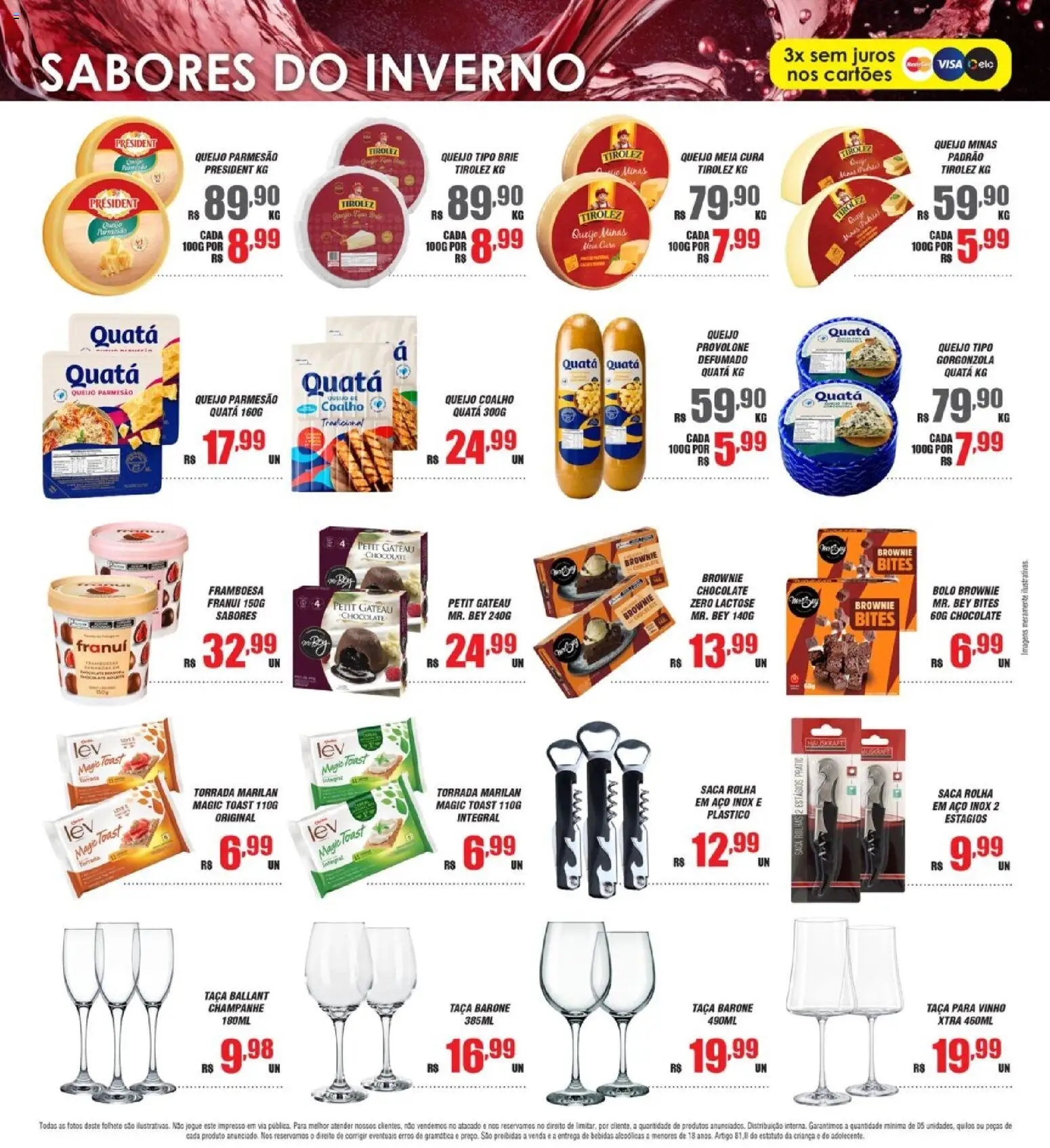 Violeta Supermercados Folheto - válido de 09.06.2026 | Página: 16 | Produtos: Franui, Queijo, Saca rolhas, Parmesão
