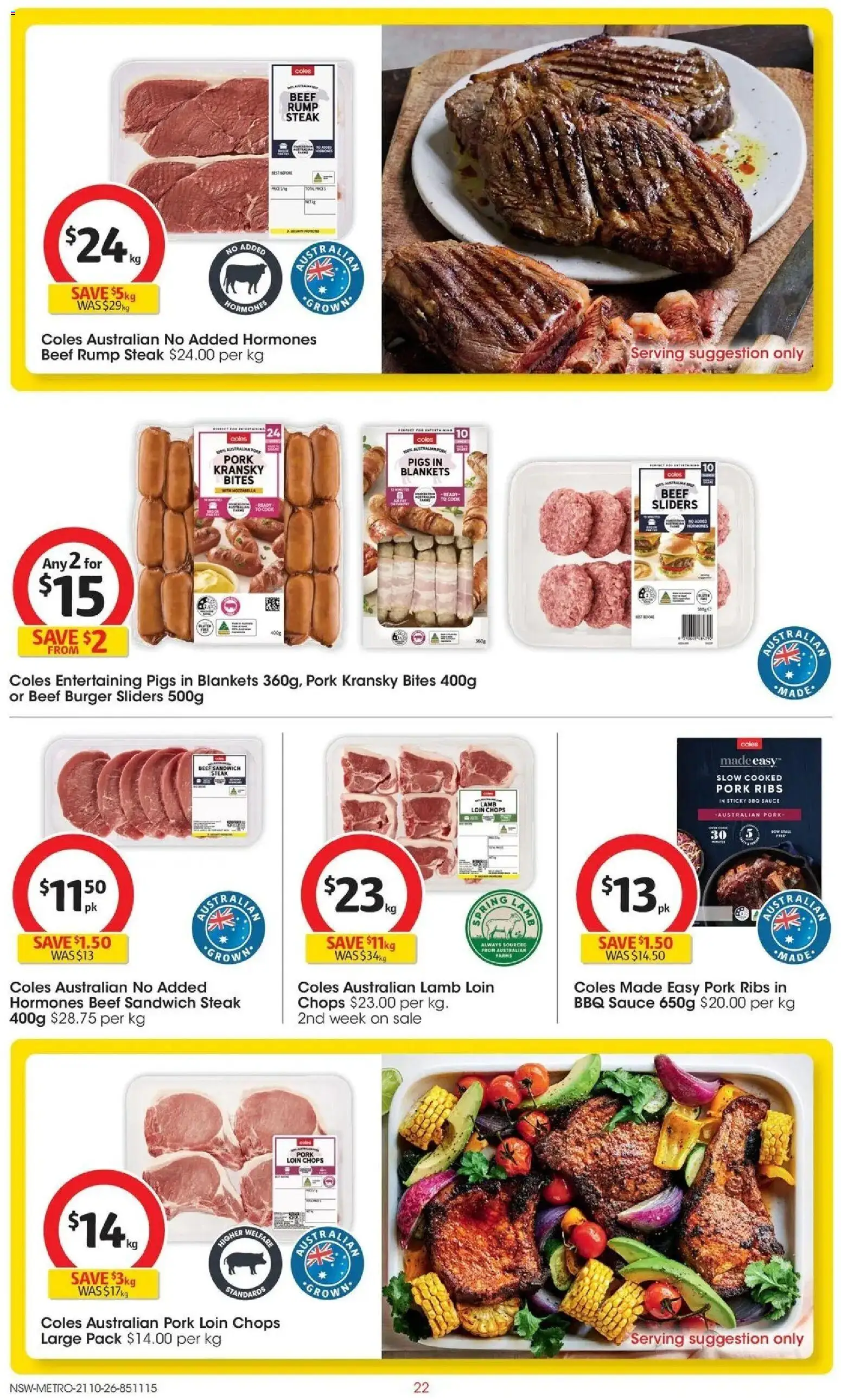 Coles catalogue - valid from 21/10/2026 | Page: 22