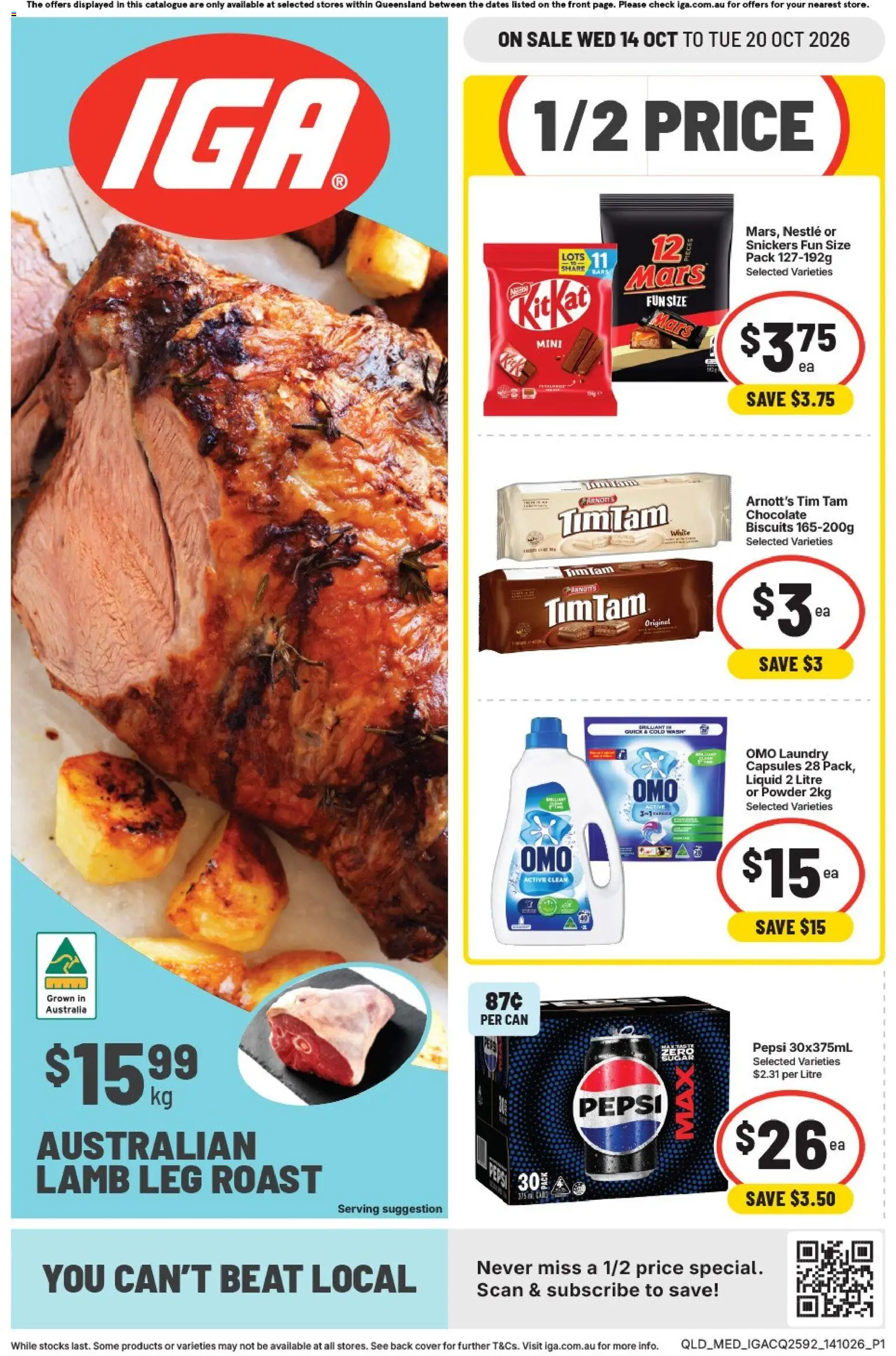 IGA catalogue - valid from 14/10/2026 | Page: 1