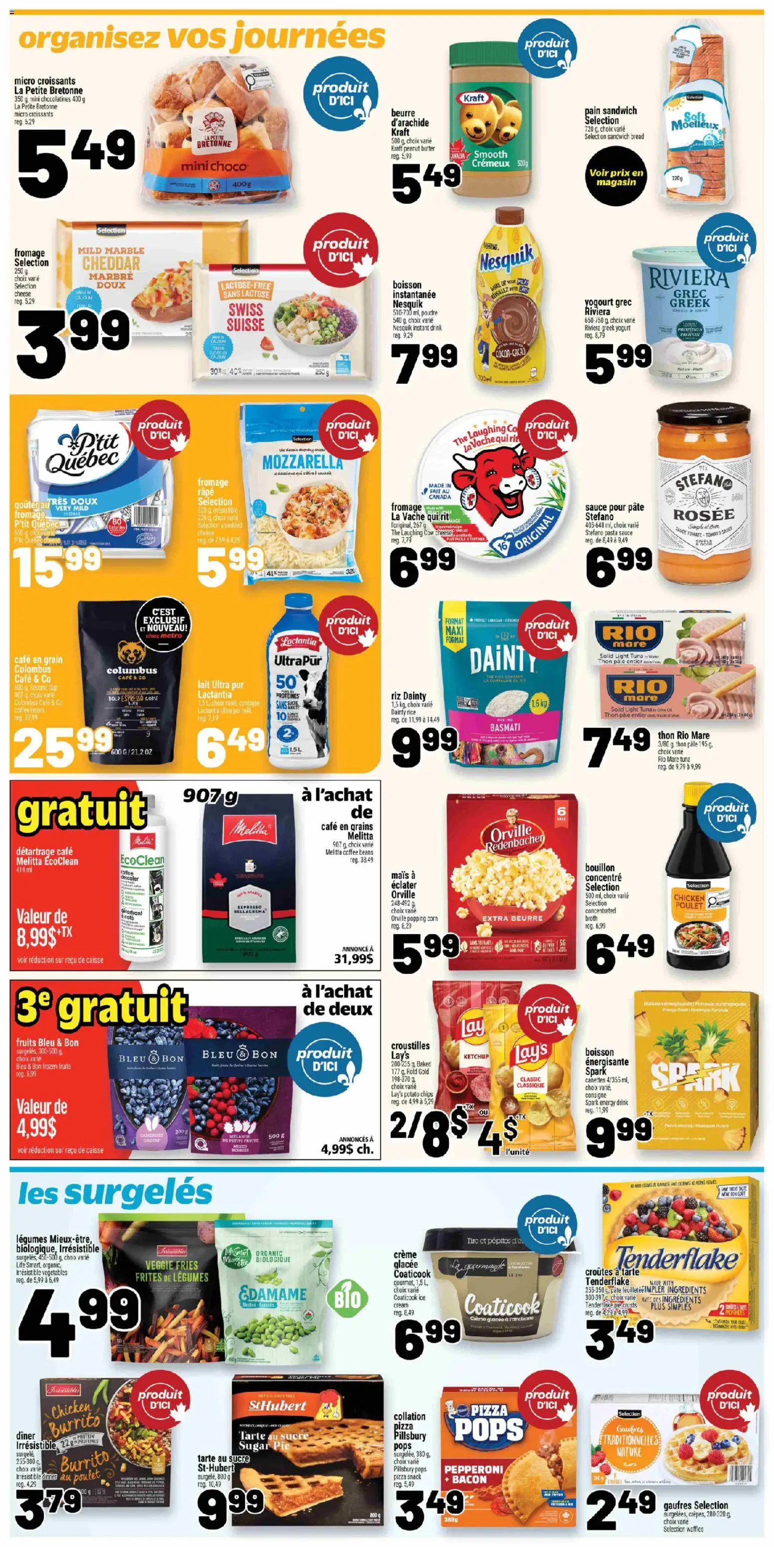Metro flyer valid from 16.04.2026 | Page: 17 | Products: Rice, Pasta, Ketchup, Yogurt