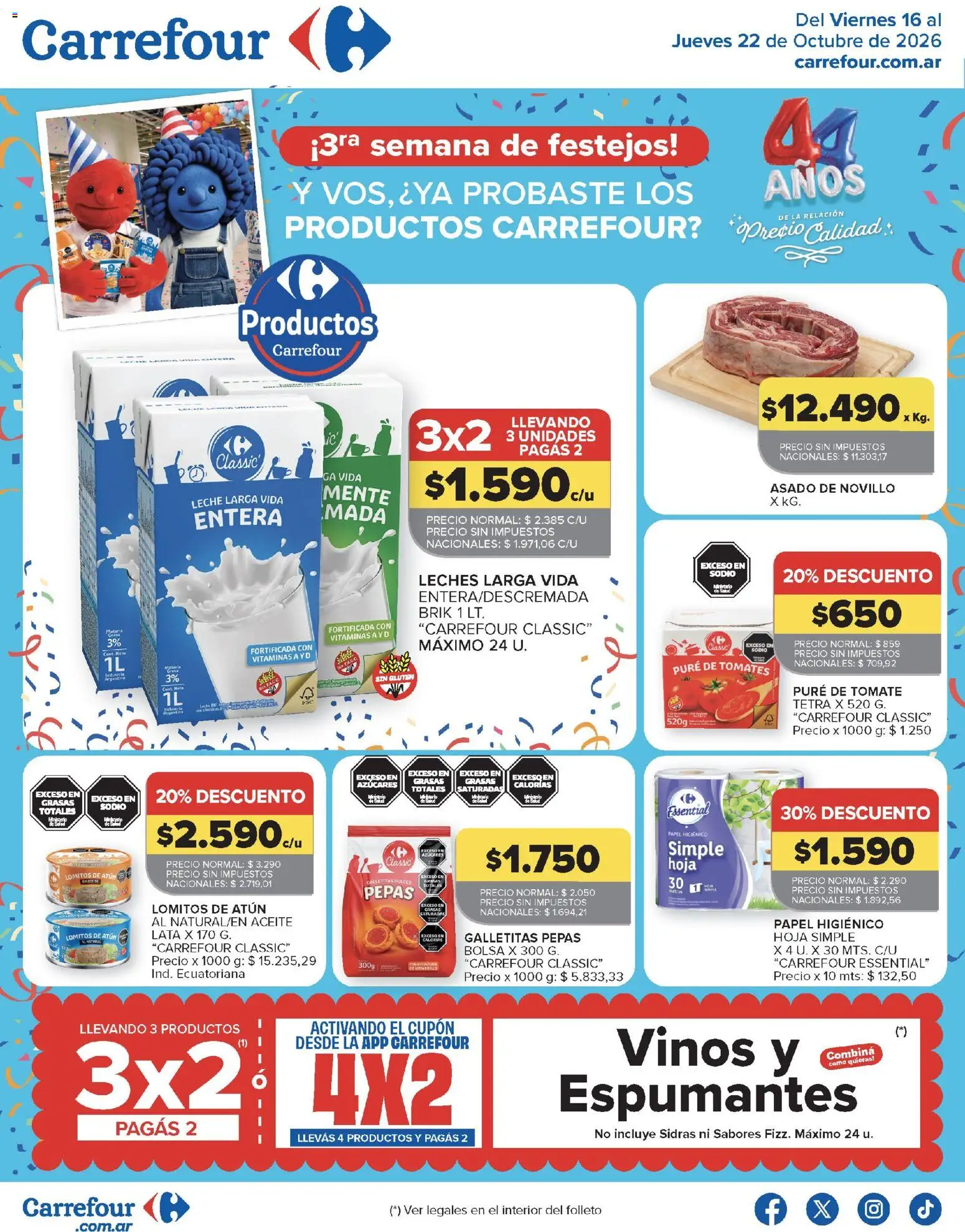 Carrefour - Carrefour Hiper ofertas │ válido desde el 16/10/2026 | Página: 1