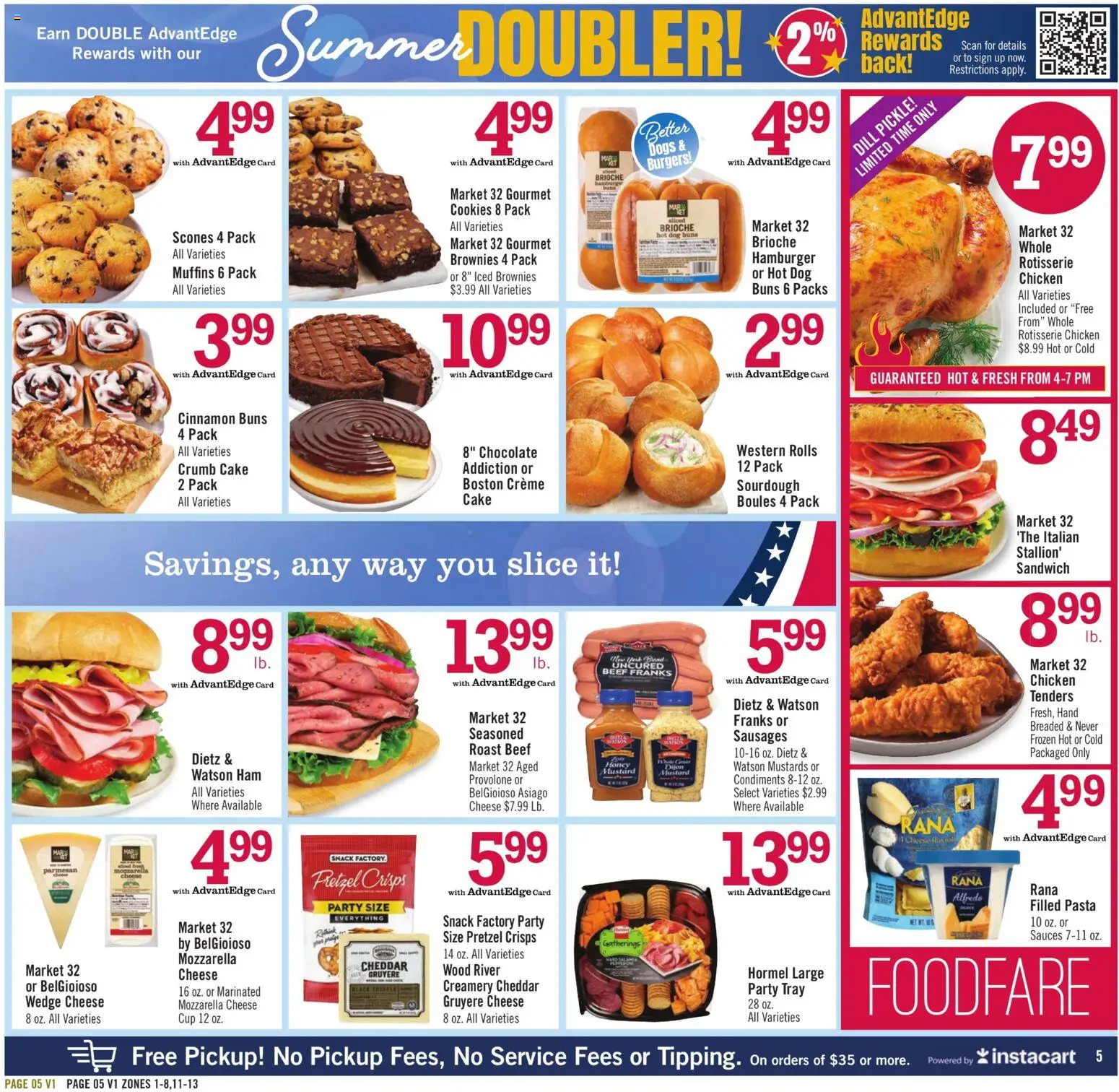 Price Chopper - Weekly Ad - valid from 07/05/2026 | Page: 5 | Products: Ham, Beef, Pasta, Dill