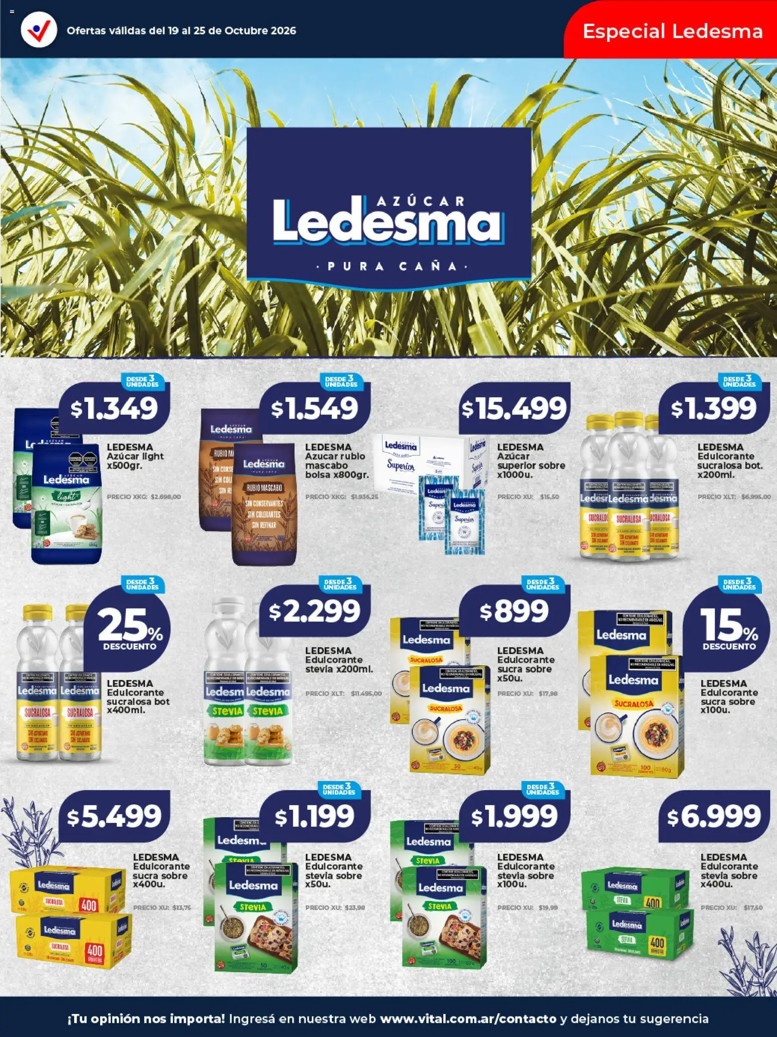 Vital - Ofertas │ válido desde el 19/10/2026 | Página: 25