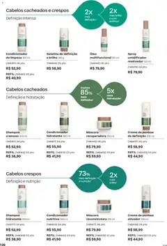 Natura - Ciclo 04/2026 - Pré-Visualização do folheto da loja Natura, válido de 19.02.2026 | Página: 136 | Produtos: Shampoo, Multifuncional, Creme, Gelatina
