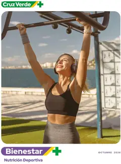 Cruz Verde Ofertas Bienestar Nutrición Deportiva válido desde el 30.09.2026
