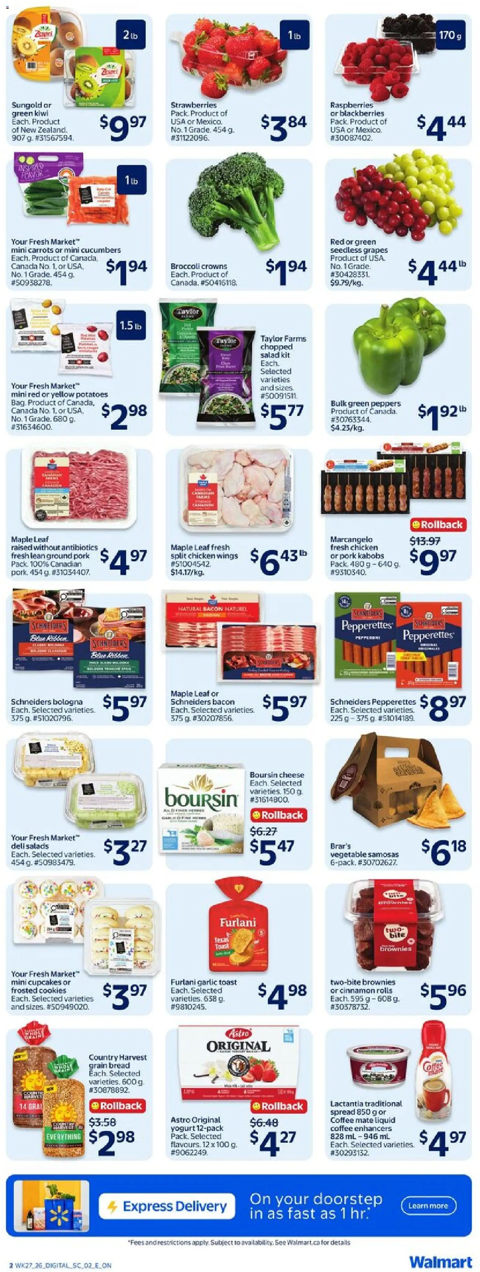 Walmart flyer valid from Jul 30, 2026 | Page: 4