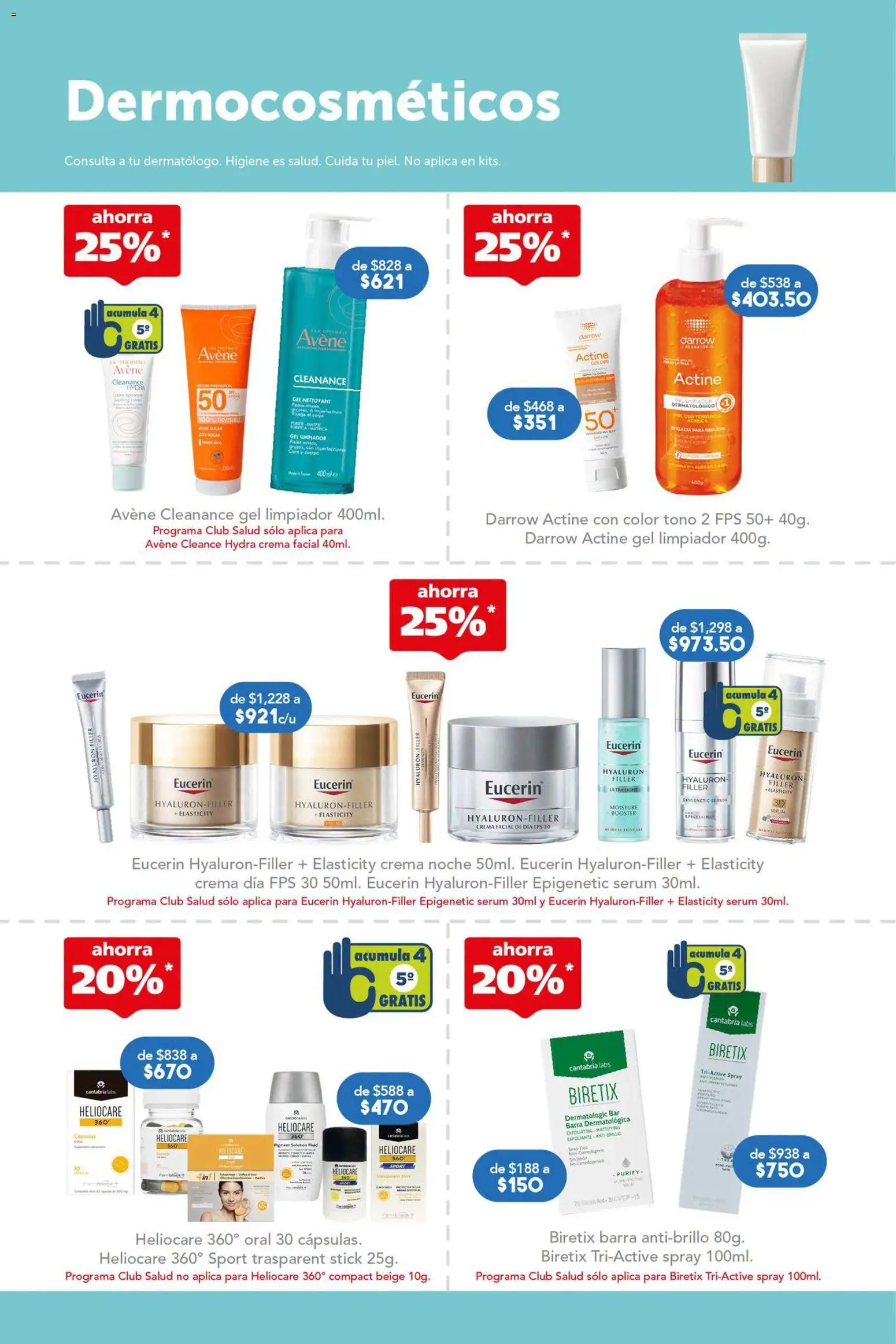 Nuevas ofertas de Farmacia San Pablo válidas en toda la República Mexicana desde el 30/08/2026. ¡Encuentra las mejores ofertas en Farmacia San Pablo catálogo! | Página: 11 | Productos: Crema, Leche, Crema facial, Barra