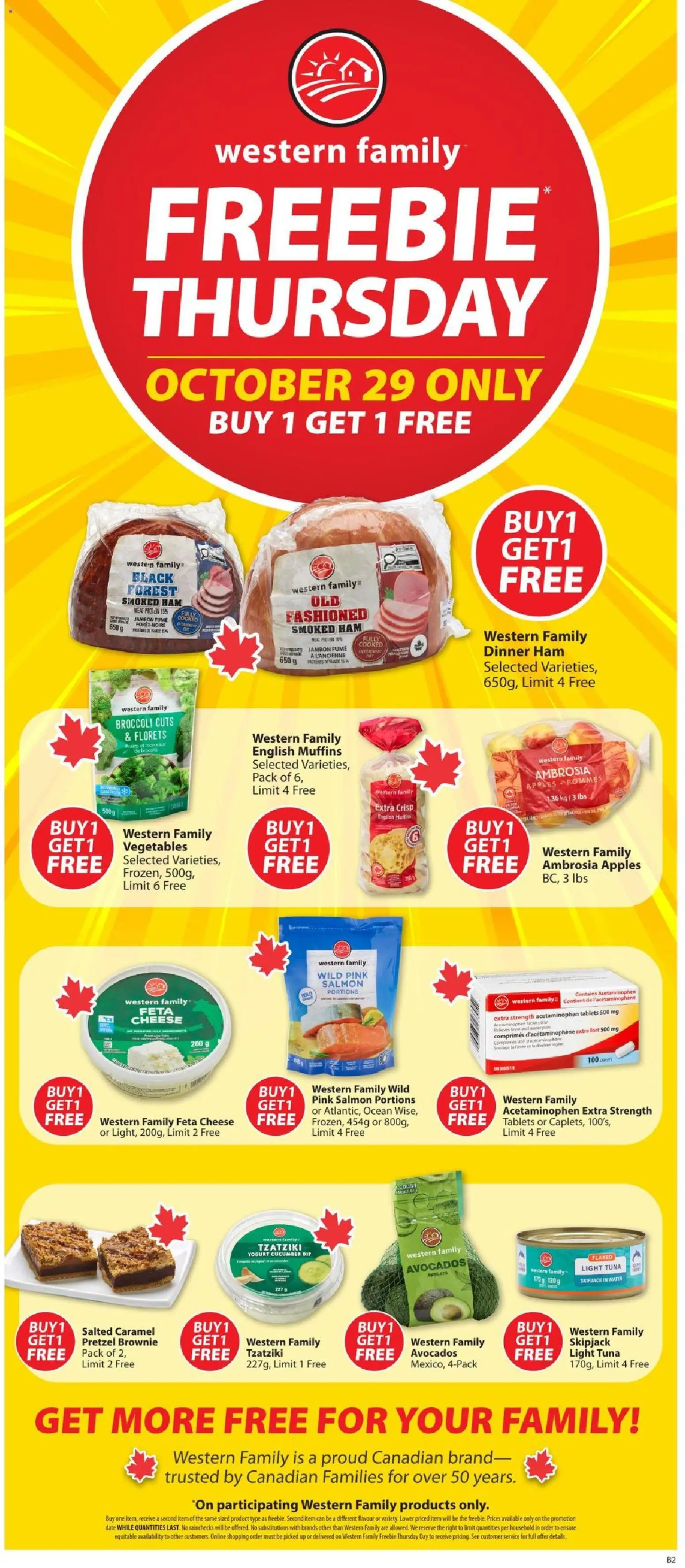 Save on foods Flyer - Page 1 of 40