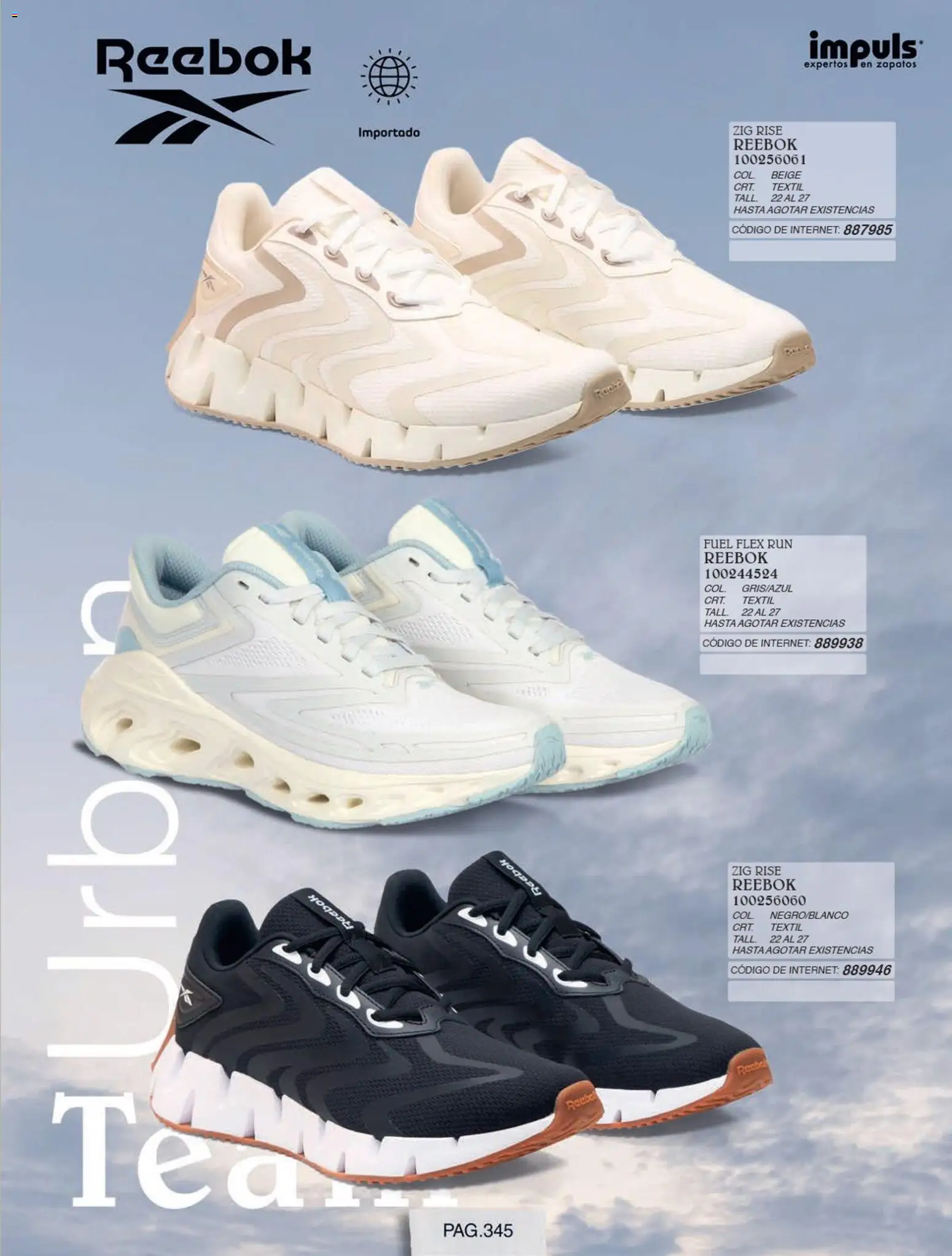 Nuevas ofertas de Impuls válidas en toda la República Mexicana desde el 01/07/2026. ¡Encuentra las mejores ofertas en Impuls catálogo Otoño Invierno! | Página: 347 | Productos: Zapatos