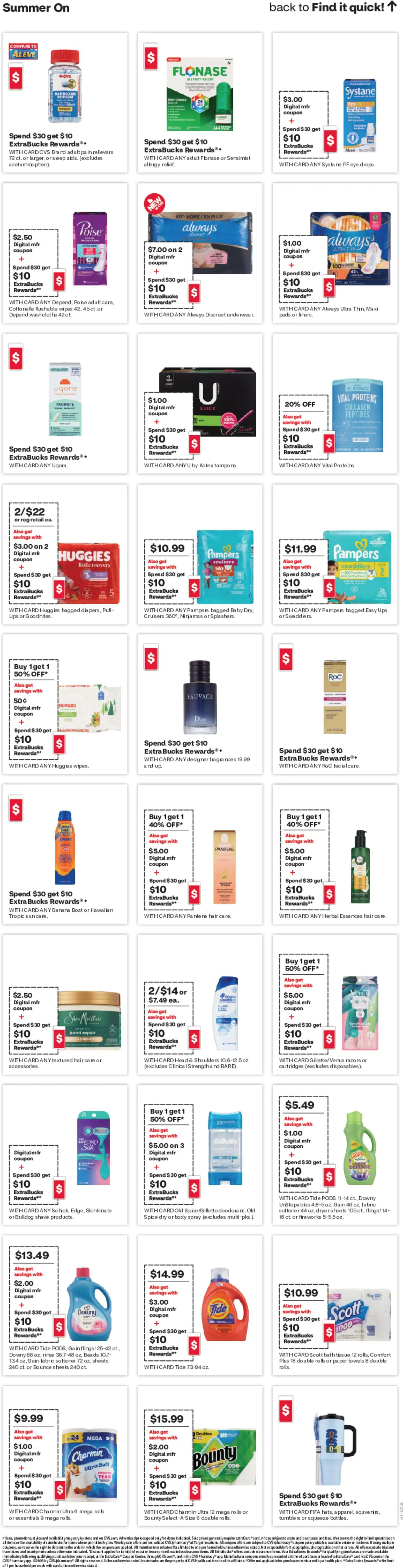 CVS Pharmacy Weekly Ad - valid from 07.06.2026 | Page: 21 | Products: Bath, Conditioner, Dryer, UPS