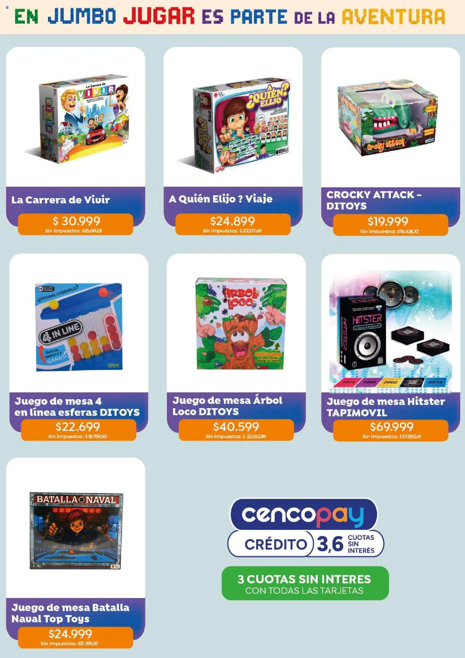 Jumbo - Especial Jugeteria Dia del Niño │ válido desde el 03/08/2026 | Página: 10 | Productos: Top, Mesa