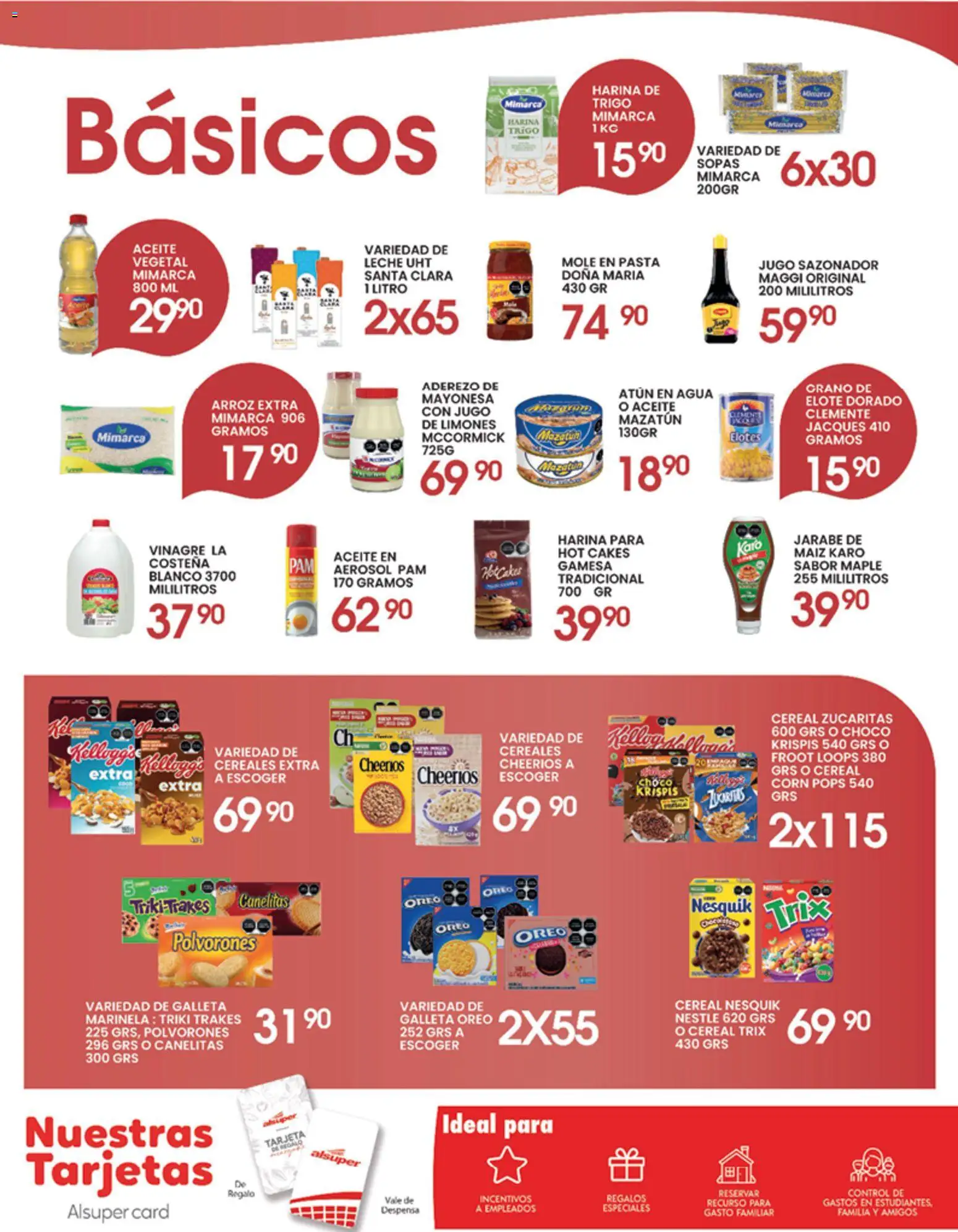 Nuevas ofertas de Alsuper válidas en toda la República Mexicana desde el 12.05.2026. ¡Encuentra las mejores ofertas en Alsuper folleto Durango! | Página: 6 | Productos: Harina, Vinagre, Agua, Arroz