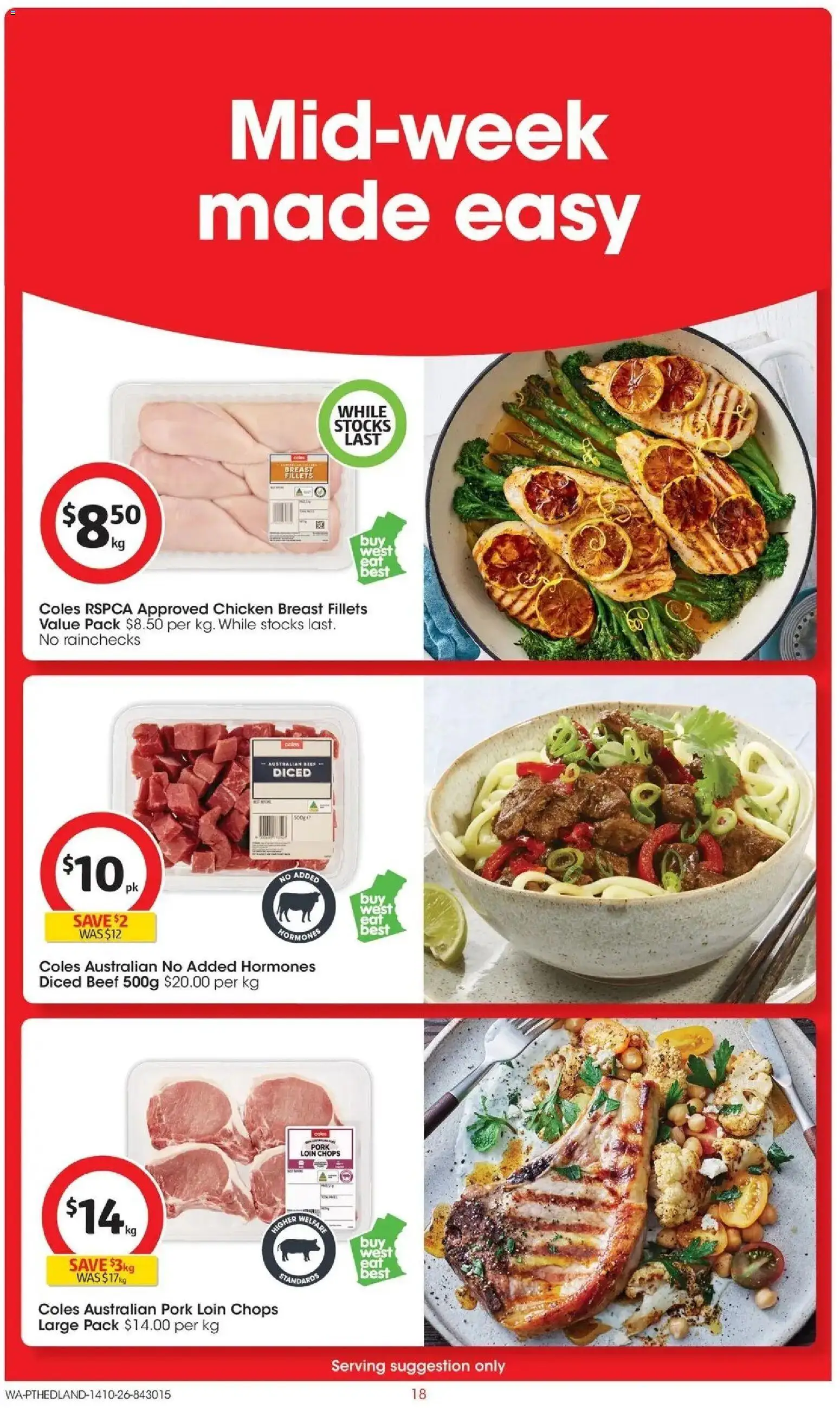 ﻿Coles catalogue valid from 14/10/2026 > Online Australia | Page: 18