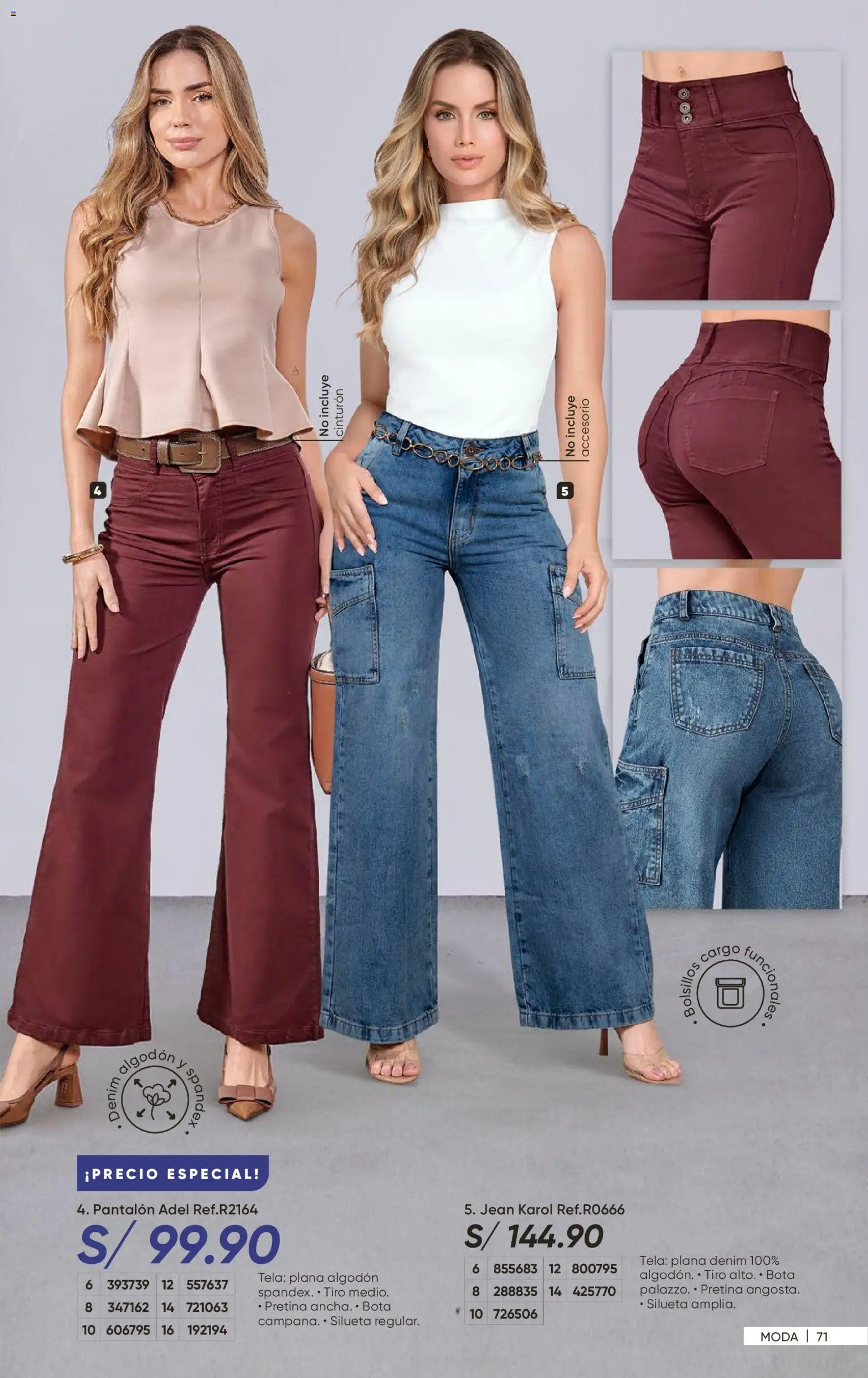 Catálogo Azzorti válido desde 14/08/2026 | Página: 73 | Productos: Bolsillos, Algodón, Cinturón