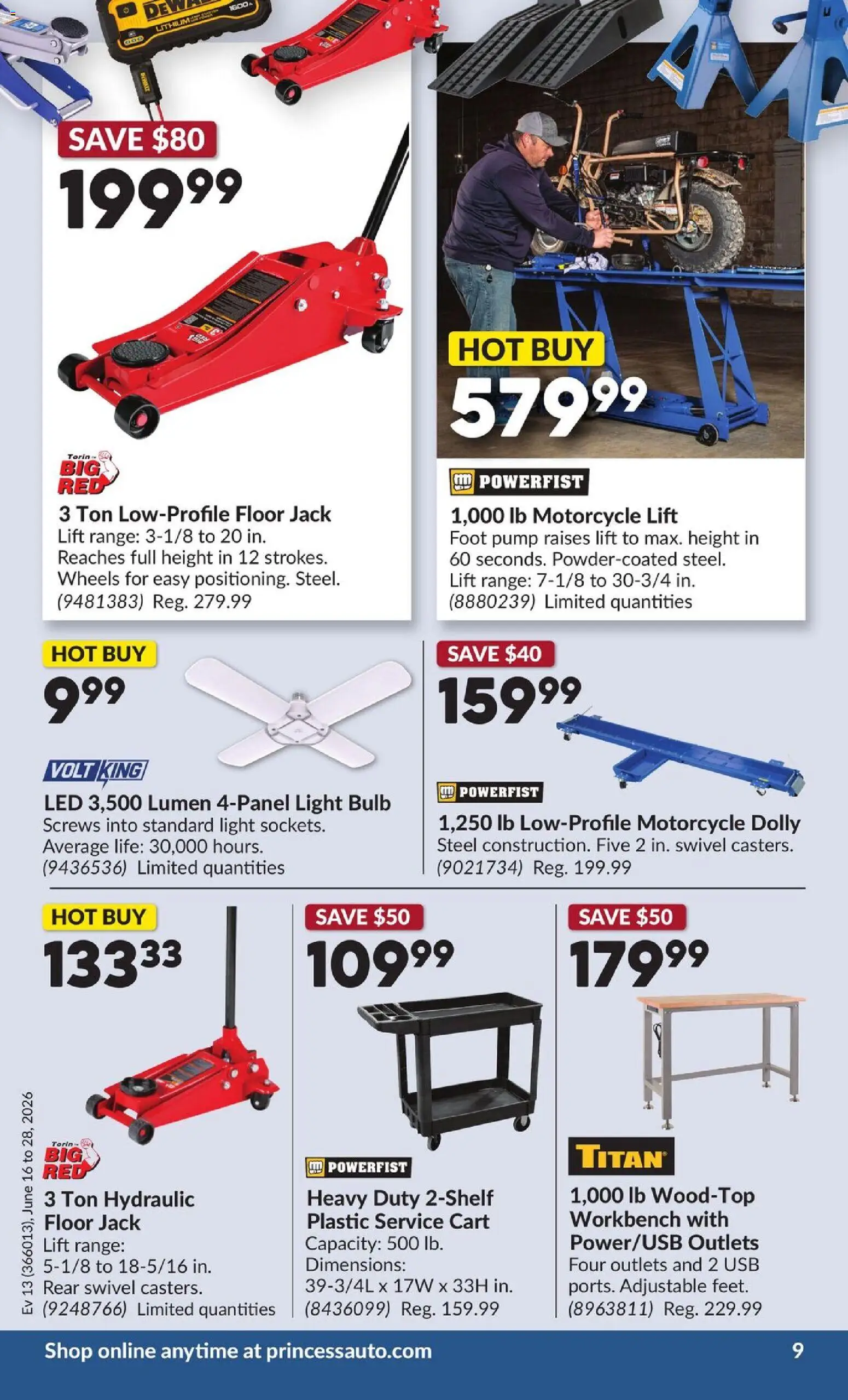 Princess Auto flyer valid from 16.06.2026 | Page: 13