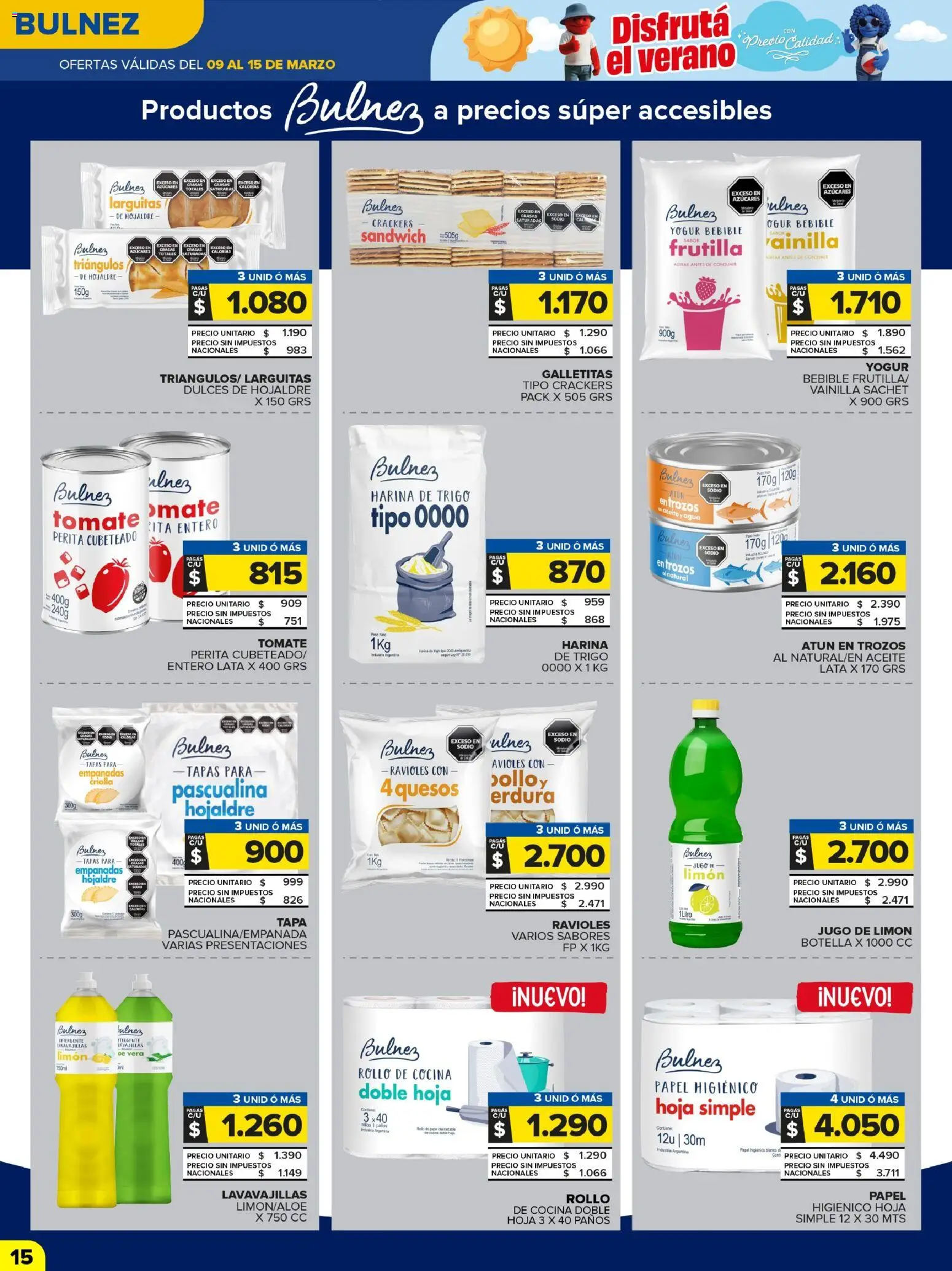 Carrefour Maxi catálogo │ válido desde el 09.03.2026 | Página: 15 | Productos: Cocina, Aceite, Limón, Yogur