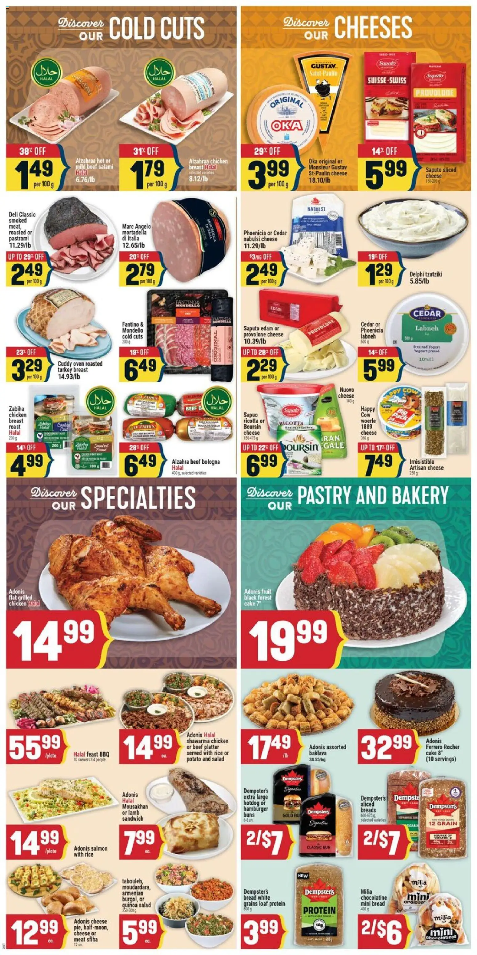 Adonis flyer valid from 07.05.2026 | Page: 5 | Products: Beef, Salad, Salami, Chicken