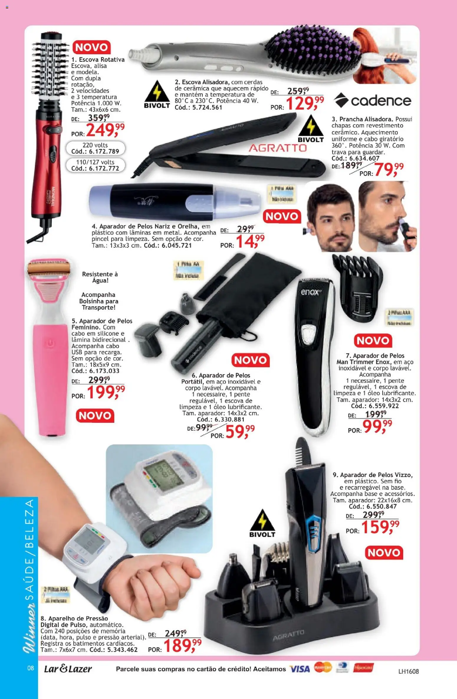 Quatro Estações Folheto - válido de 01/10/2026 | Página: 10 | Produtos: Aparelho de pressão, Pincel, Escova, Aparador