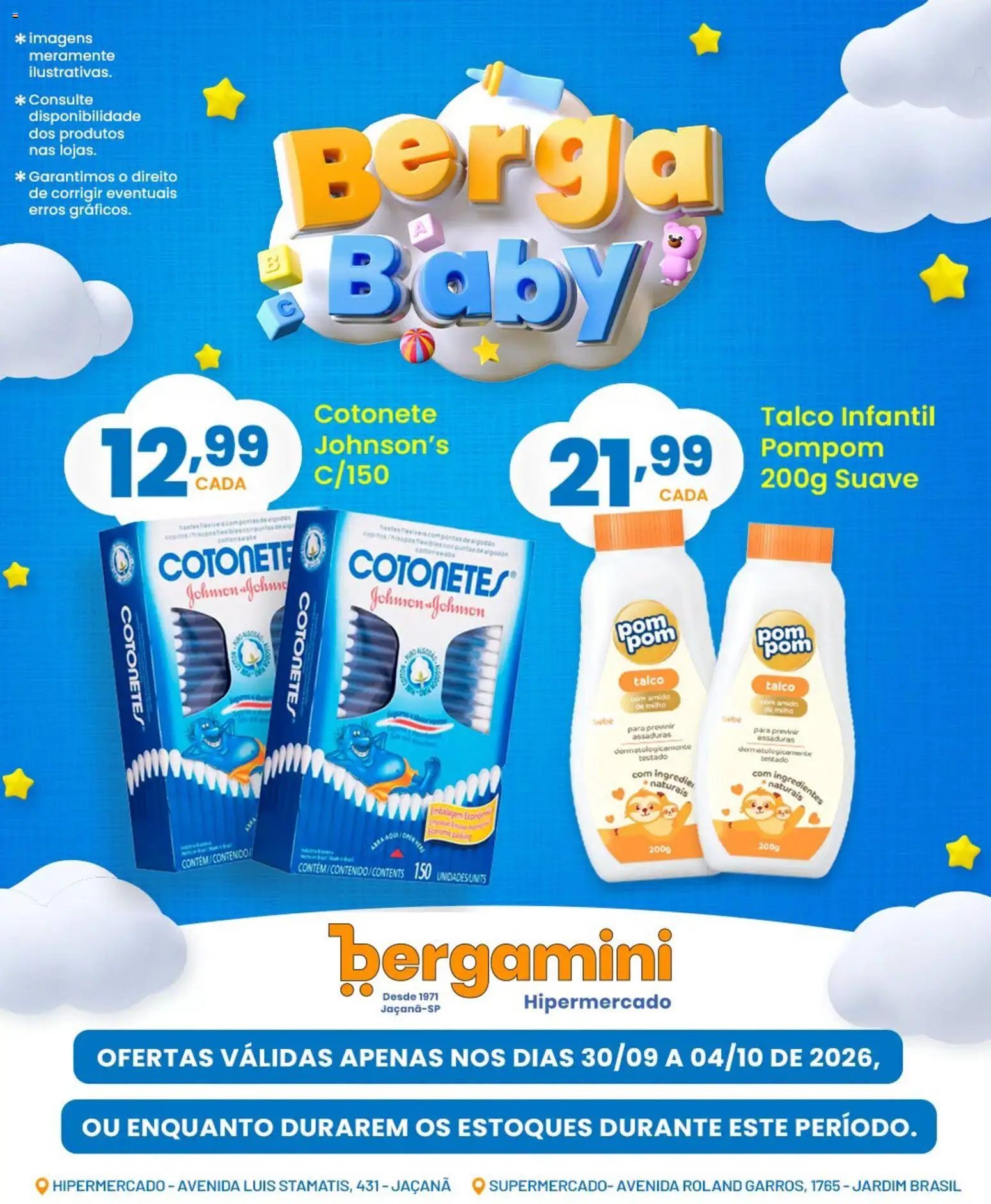 Supermercado Bergamini Folheto - válido de 30/09/2026 | Página: 3