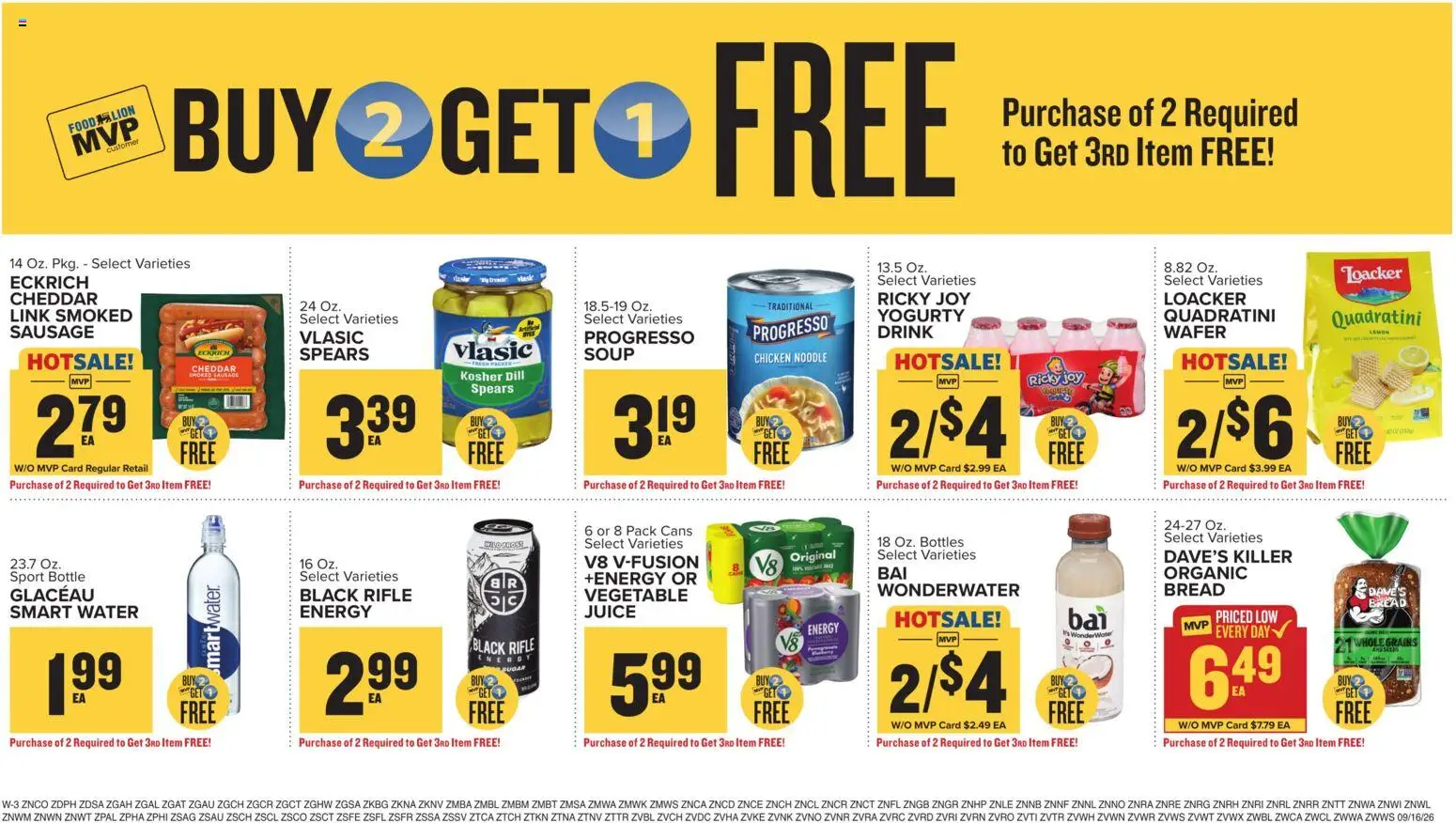 Food Lion Weekly Ad - valid from 09/16/2026 | Page: 16 | Products: Chicken, Bread, Juice, Dill