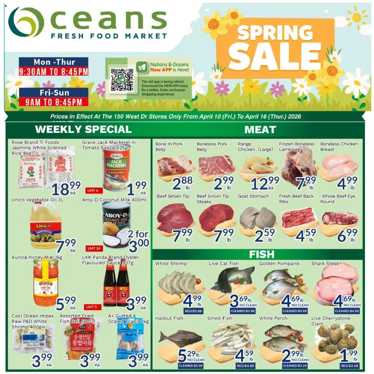 Oceans flyer valid from 10.04.2026 | Page: 1
