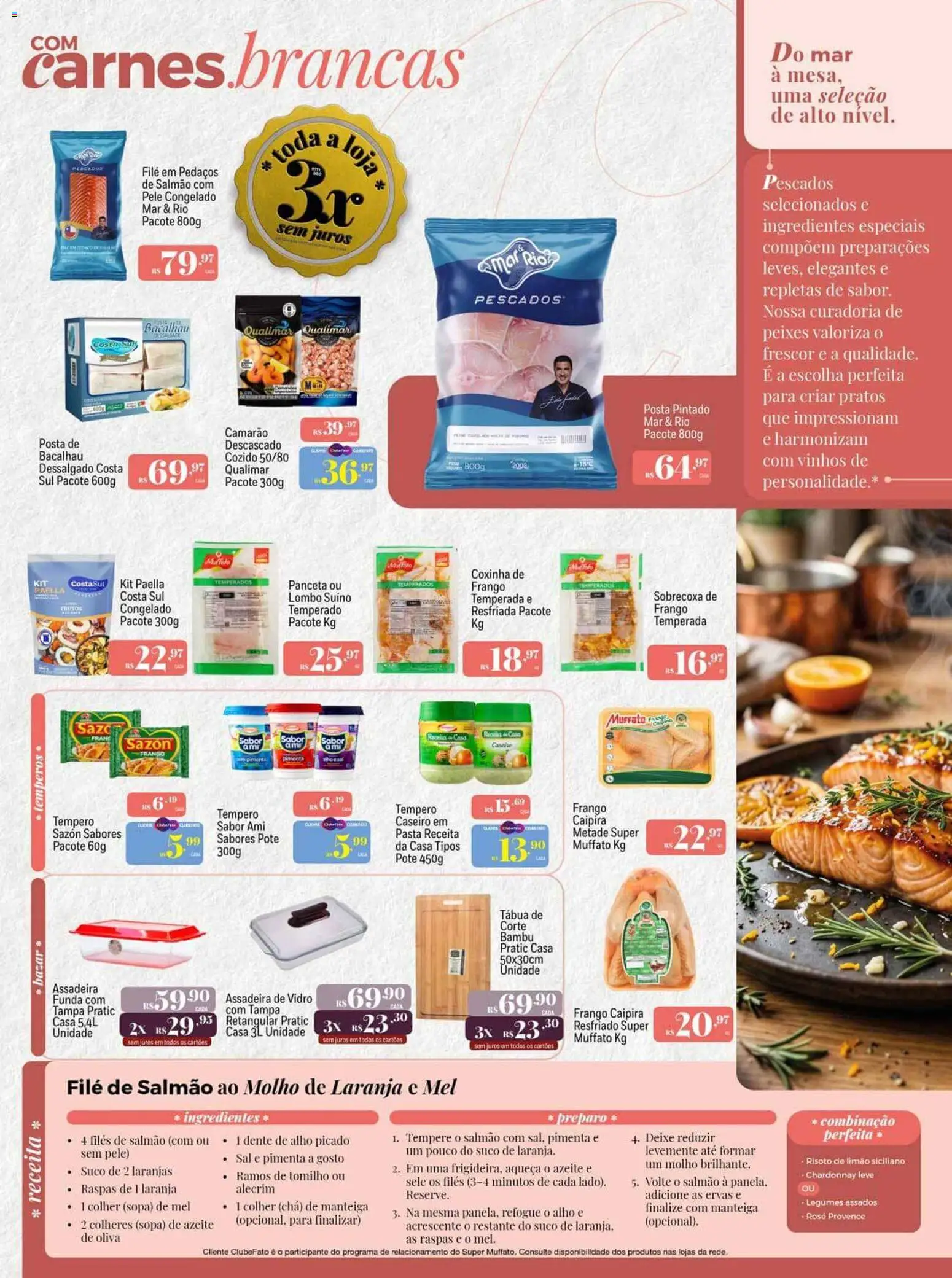Super Muffato Folheto - válido de 15.06.2026 | Página: 13 | Produtos: Bacalhau, Colheres, Mel, Azeite