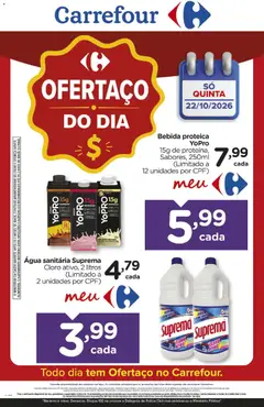 Carrefour ofertas do Dia - Pré-Visualização do folheto da loja Carrefour, válido de 22/10/2026