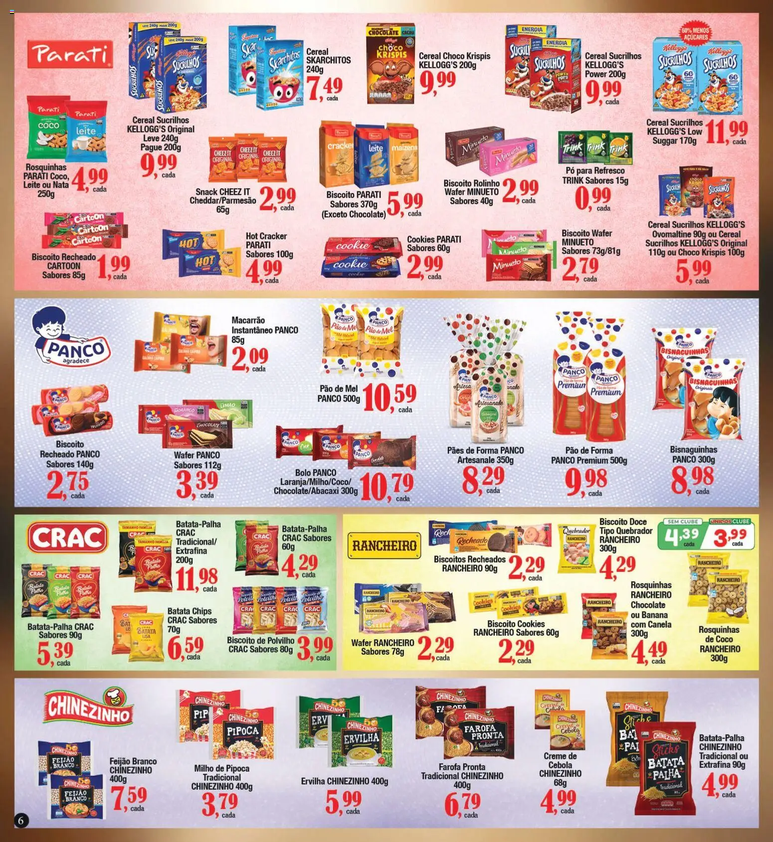 Supermercados Unidos Folheto - válido de 02.03.2026 | Página: 3 | Produtos: Ervilha, Pão de forma, Biscoitos, Canela