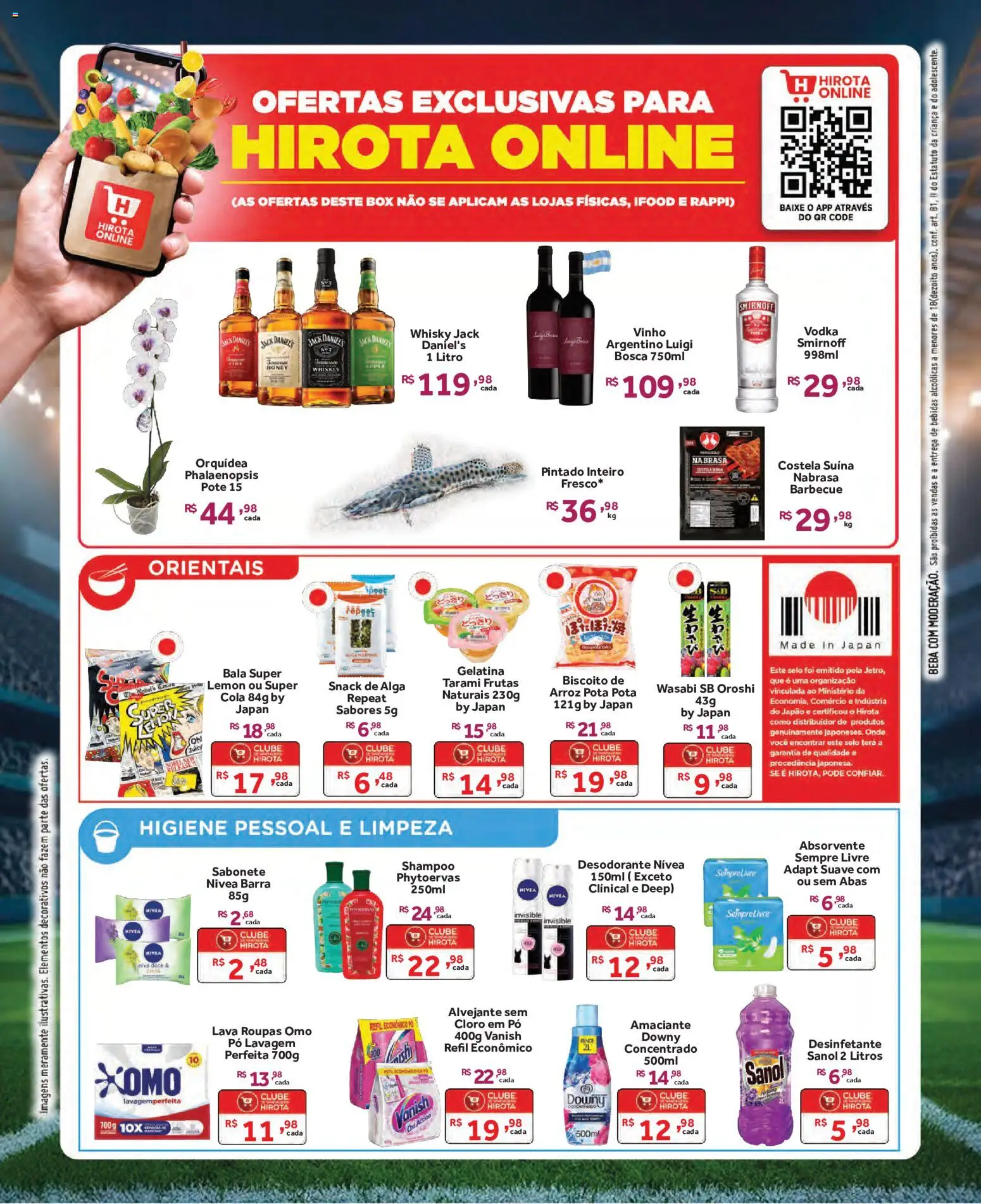 Hirota Food Folheto - válido de 27.05.2026 | Página: 4 | Produtos: Cloro, Alvejante, Arroz, Bala