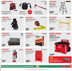 Preview of Home Hardware weekly flyer / circulaire from shop Home Hardware valid from Jun 18, 2026 | Page: 6 | Products: Gloves, Belt, Cabinet, Box