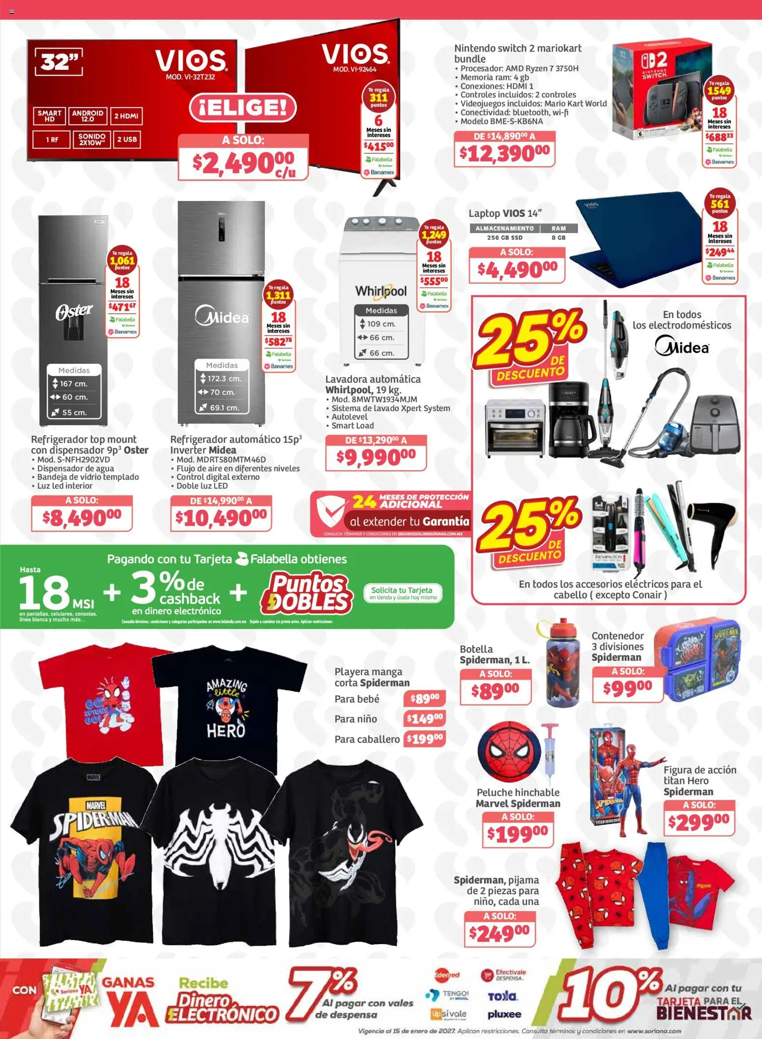 Nuevas ofertas de Soriana válidas en toda la República Mexicana desde el 28/08/2026. ¡Encuentra las mejores ofertas en Soriana Oferta se dice Soriana Híper Nacional! | Página: 7