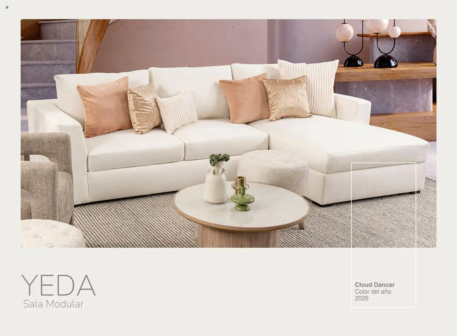 Nuevas ofertas de Muebles Dico válidas en toda la República Mexicana desde el 30/01/2026. ¡Encuentra las mejores ofertas en Muebles Dico catálogo Cloud Dancer Color del año 2026! | Página: 13 | Productos: Modular, Sala modular, Sala