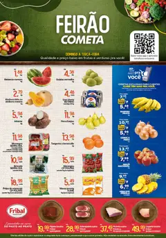 Cometa Supermercados ofertas Feirão - Pré-Visualização do folheto da loja Cometa Supermercados, válido de 24.05.2026